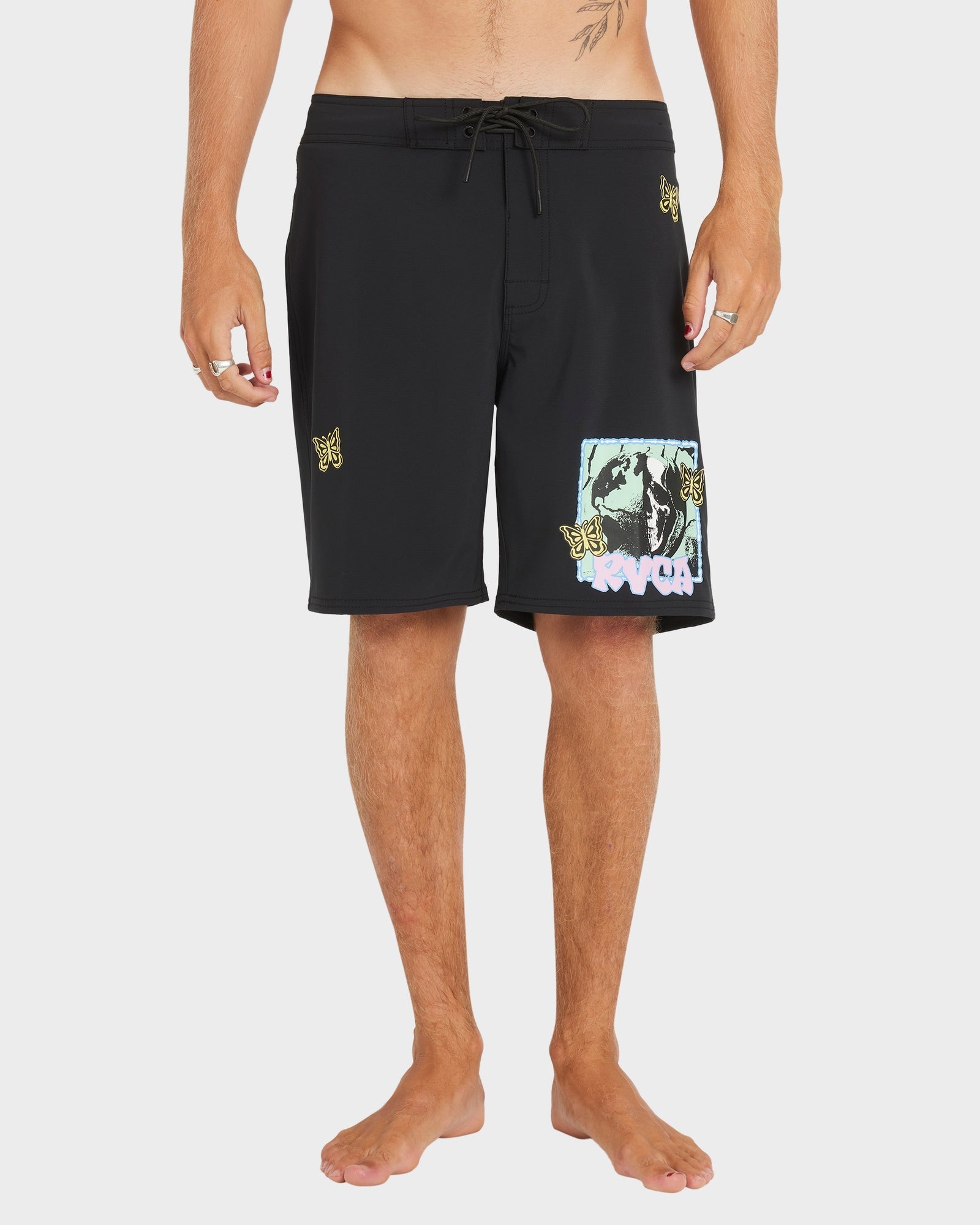 Mens VA Trunk Print 19" Boardshorts