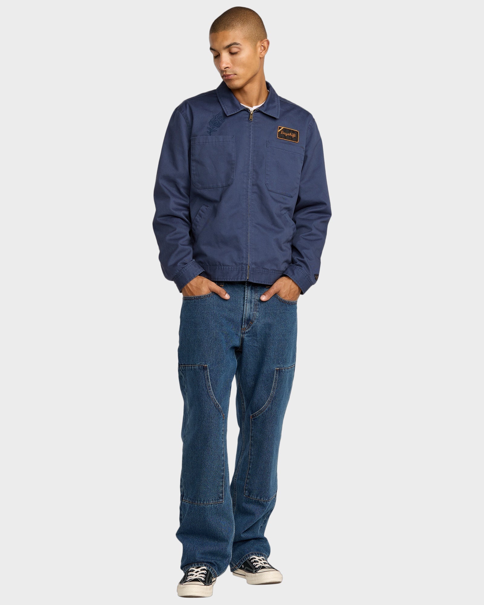 Mens Kevin Spanky Americana Denim Jeans