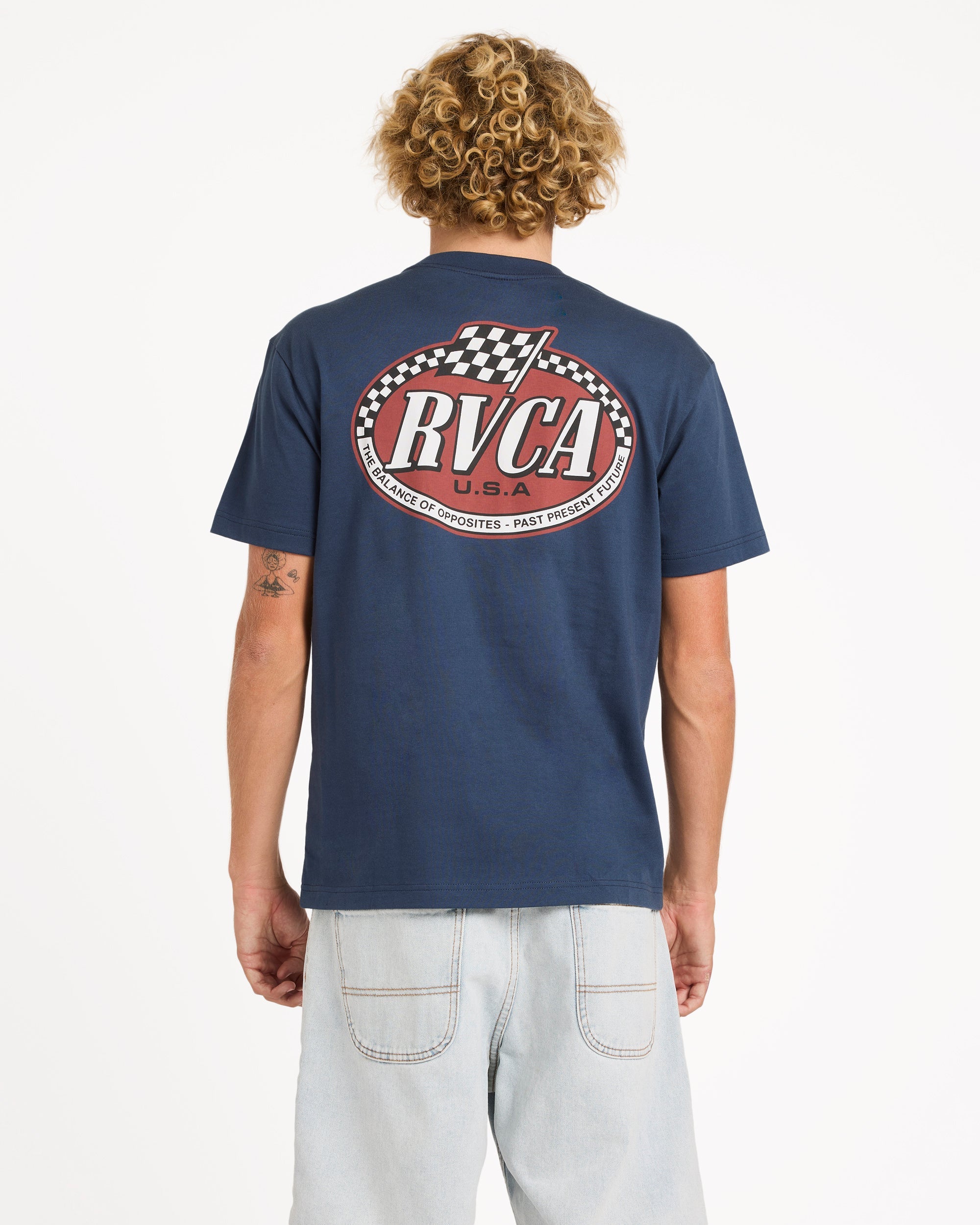 Mens Speed Check T-Shirt