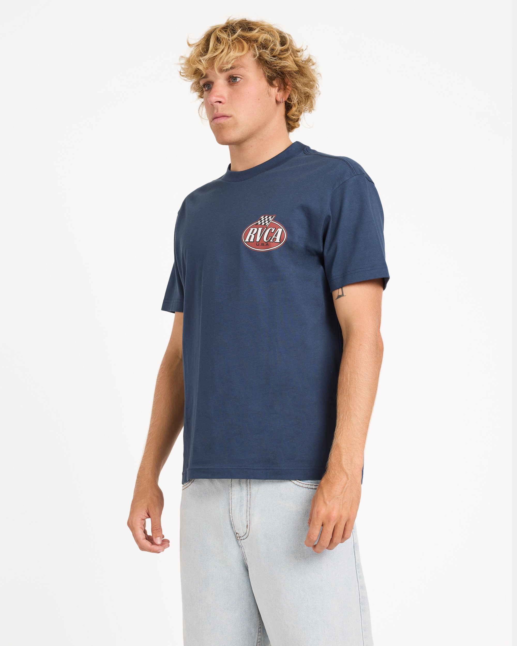 Mens Speed Check T-Shirt