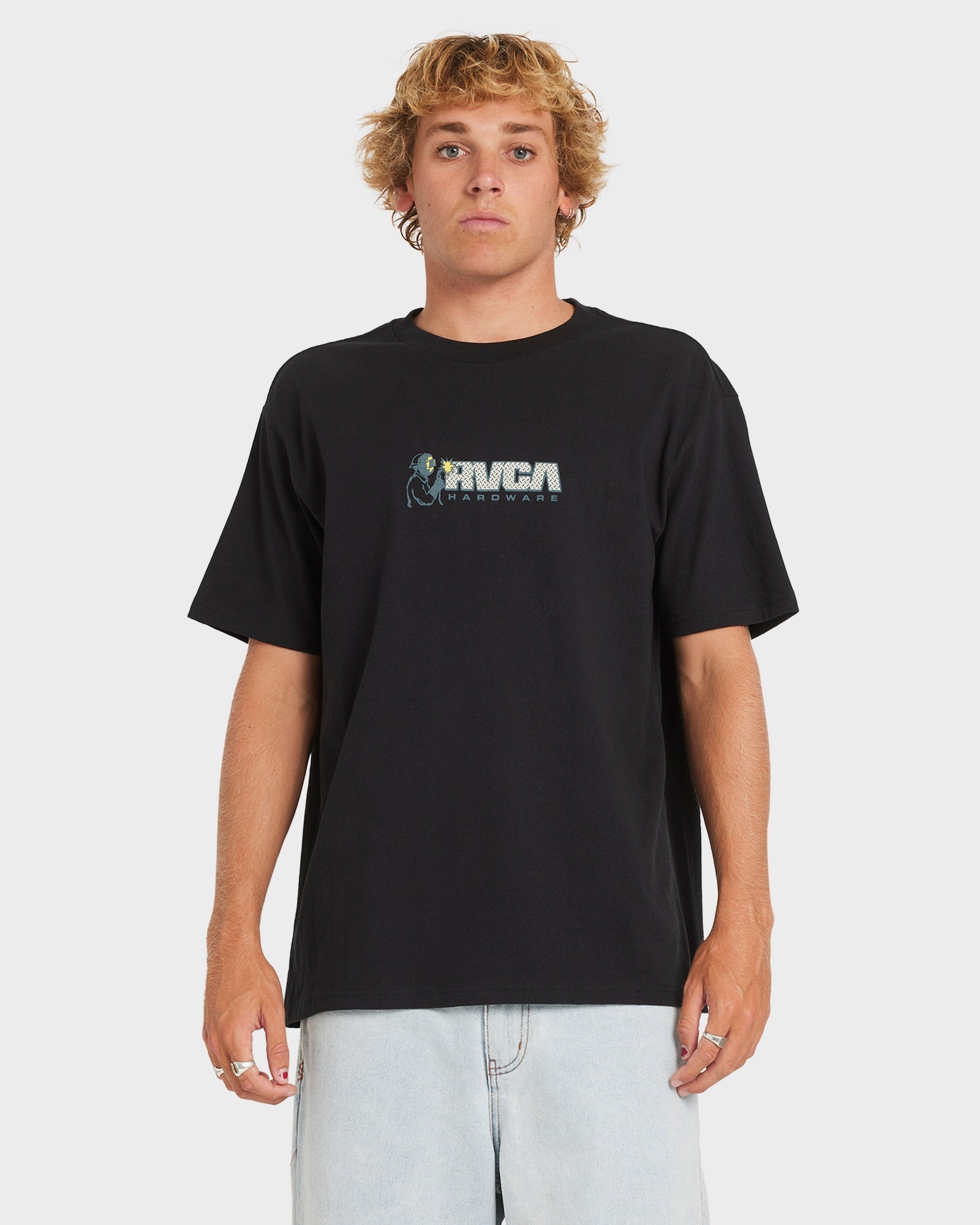 Mens RVCA Hardware T-Shirt