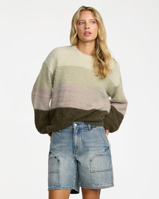 Womens Chainmail Denim Shorts