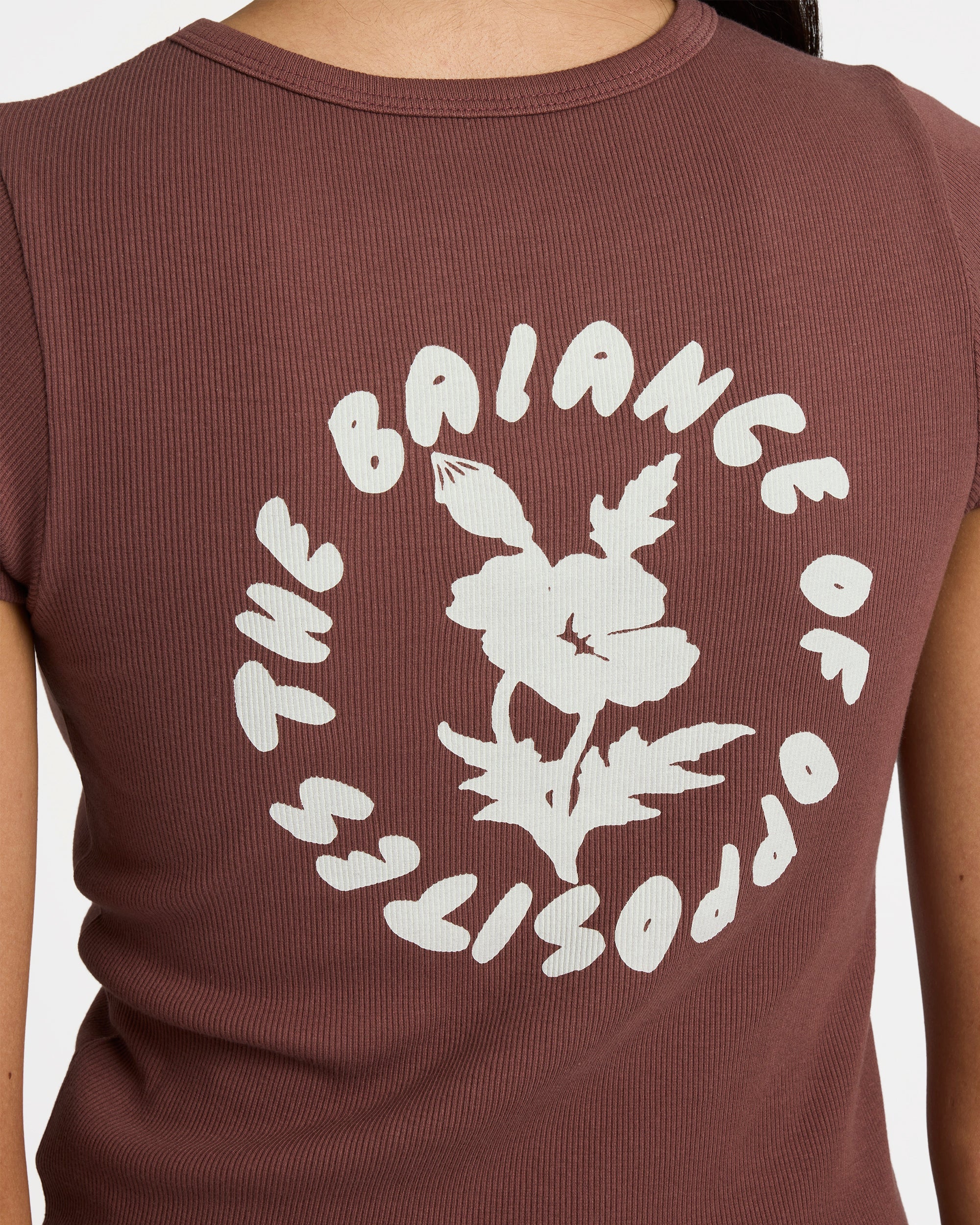 Womens Ribbed Slim T-Shirt