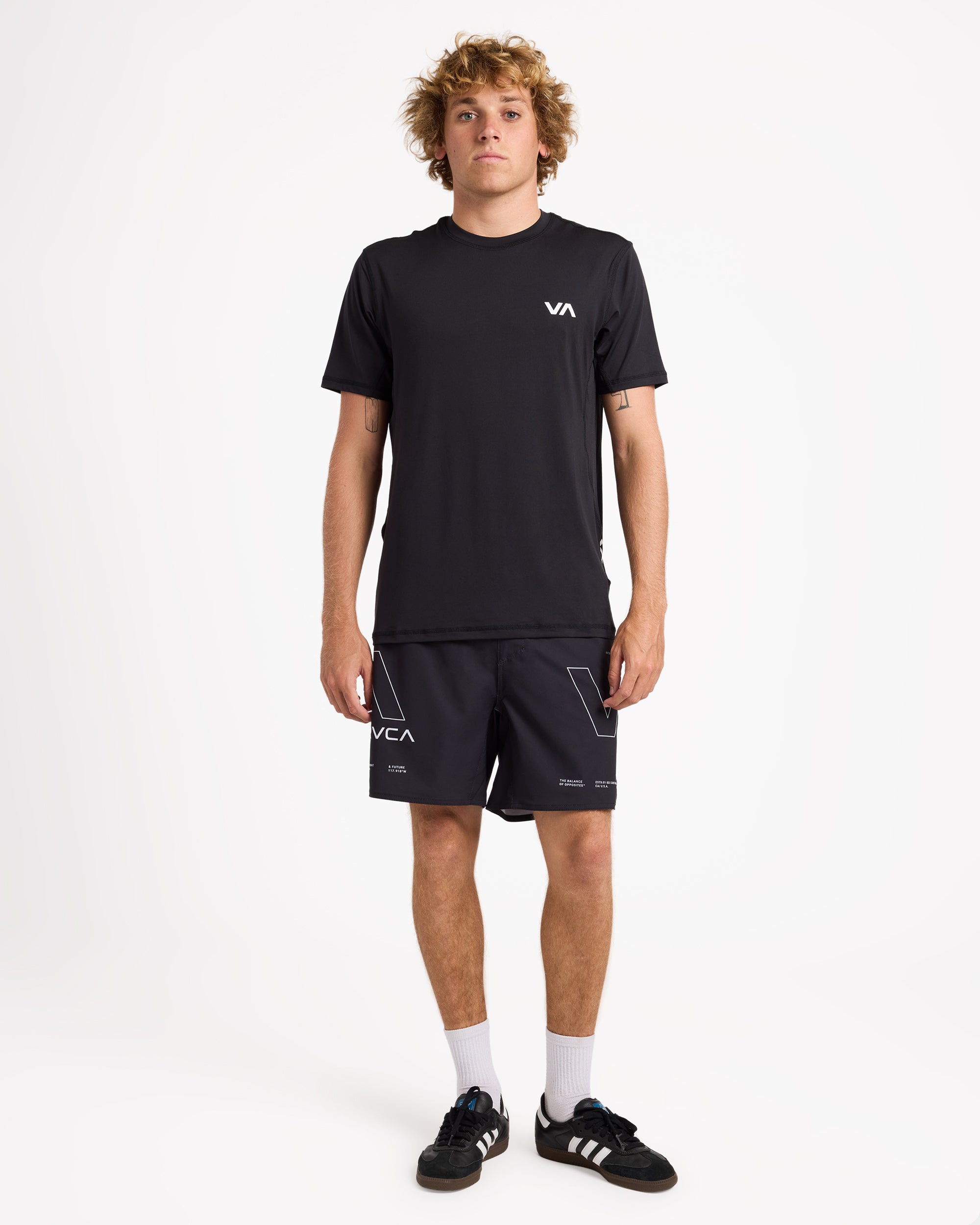 Mens Yoggers 2 in 1 Shorts