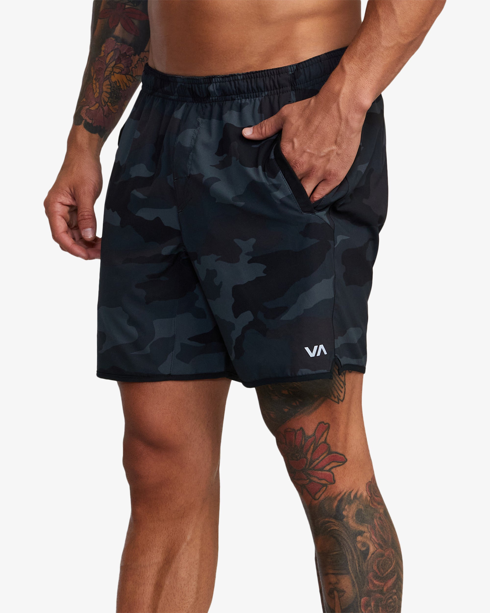 Mens Yogger Stretch 17" Walk Shorts