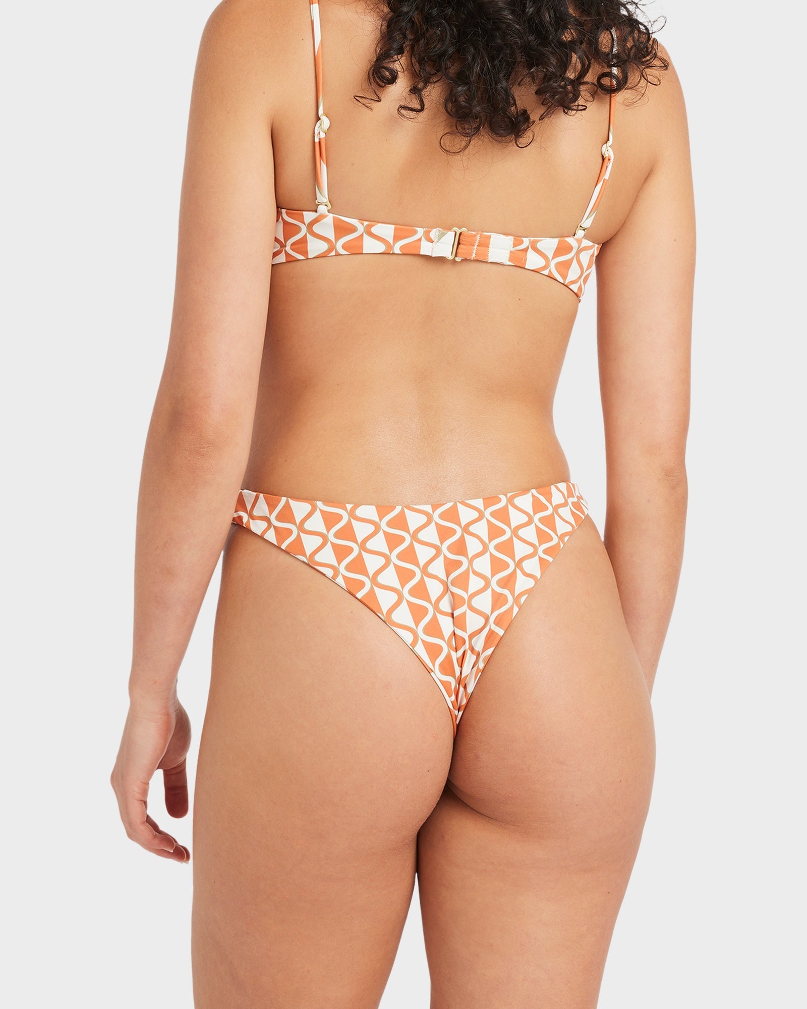 Womens Mind Map Reversible Skimpy Bikini Bottom