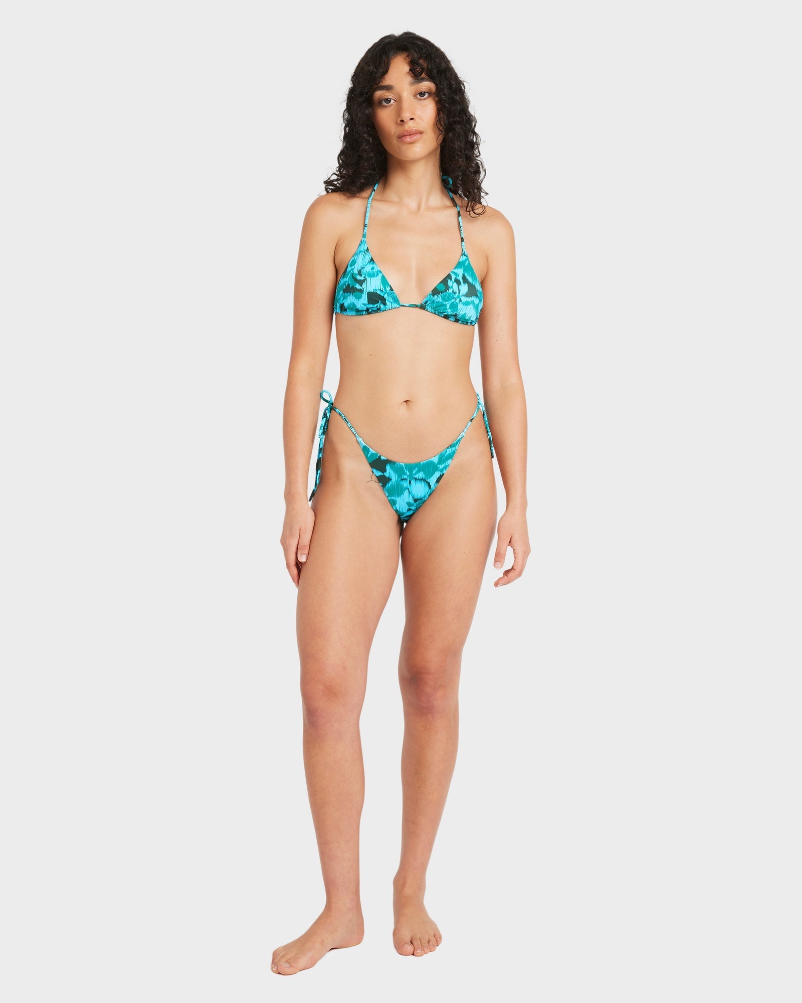 Womens Deep Waters Medium Bikini Bottom