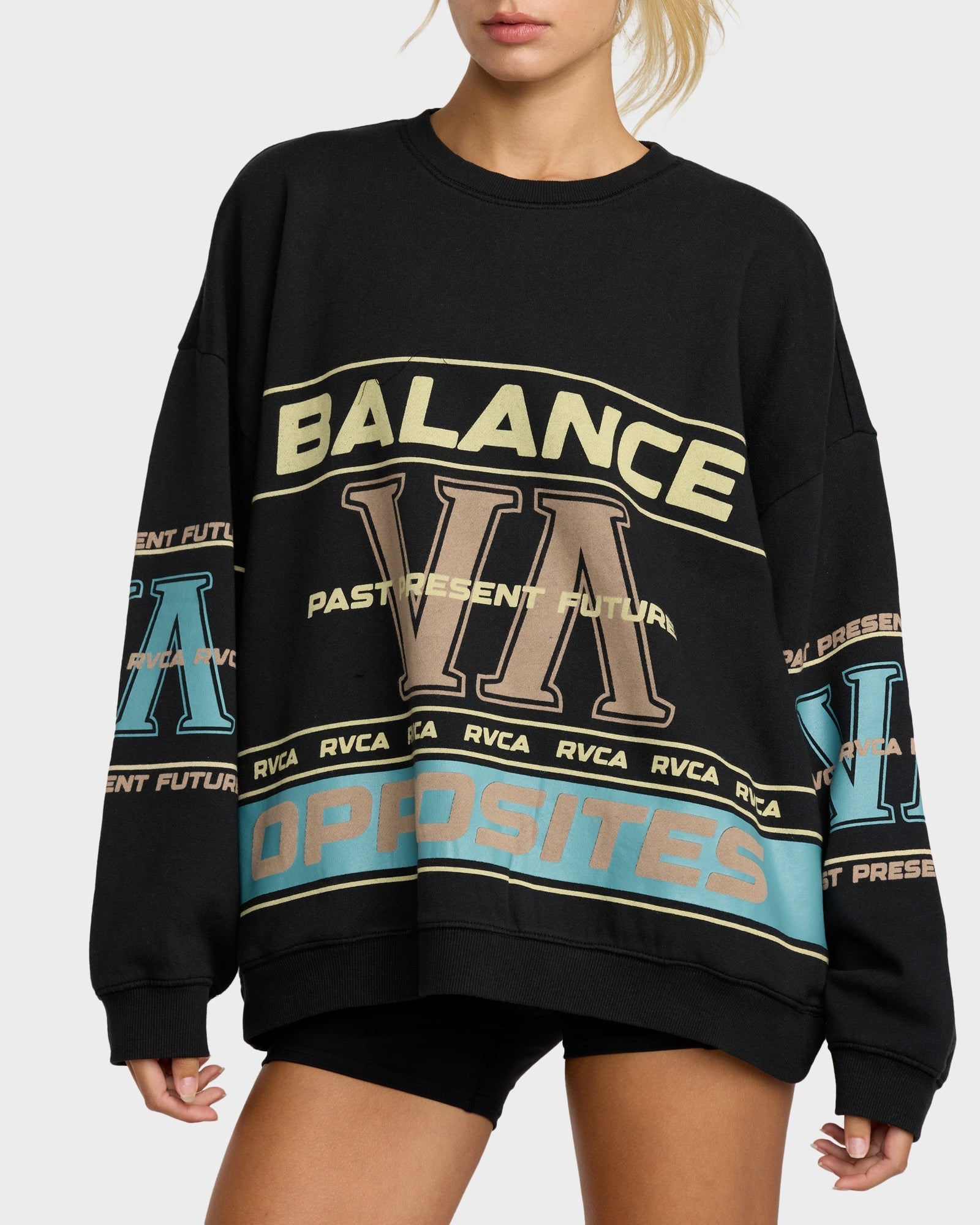 Womens Puck It Crew Neck
