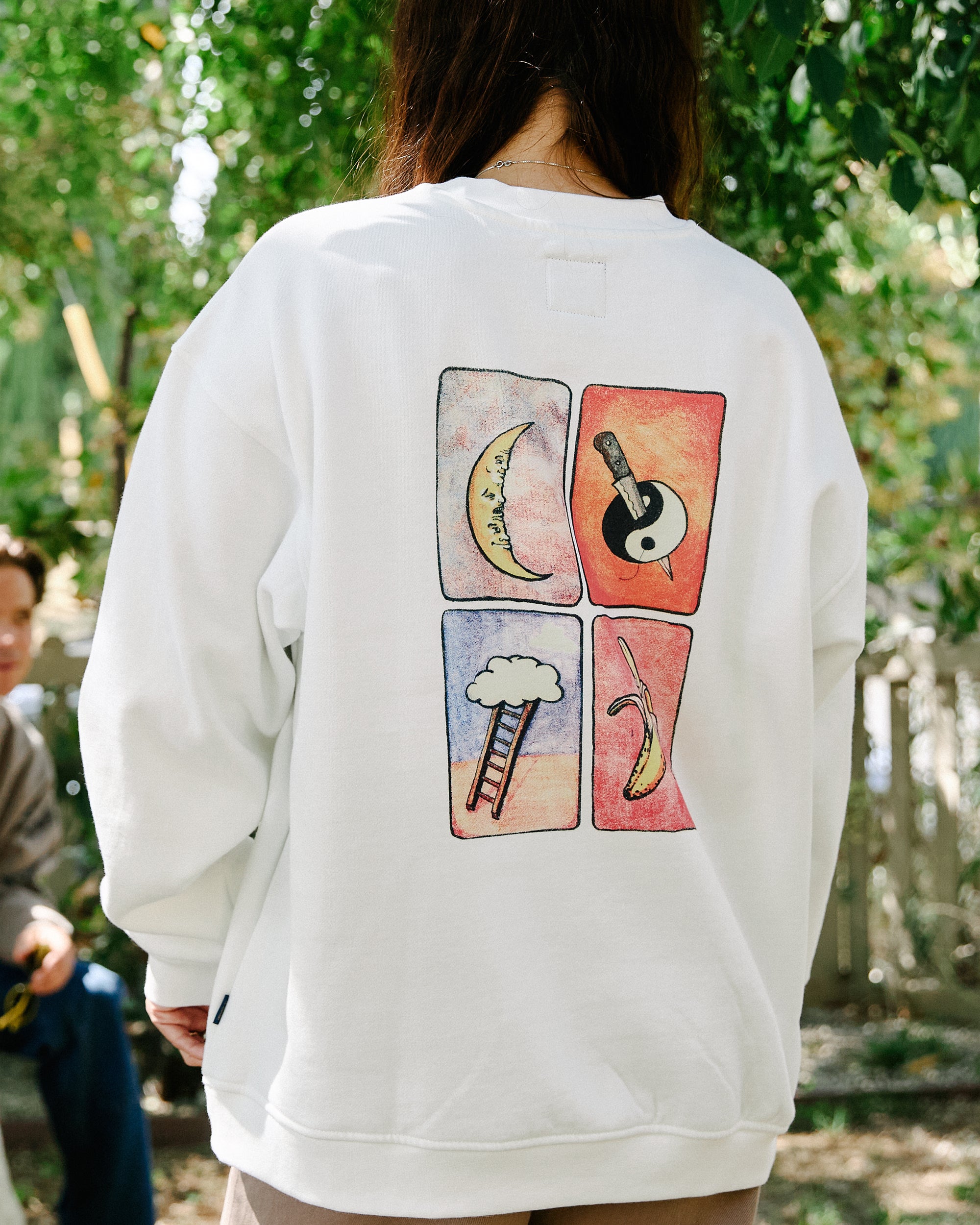 Womens Spanky Loteria Crew Neck