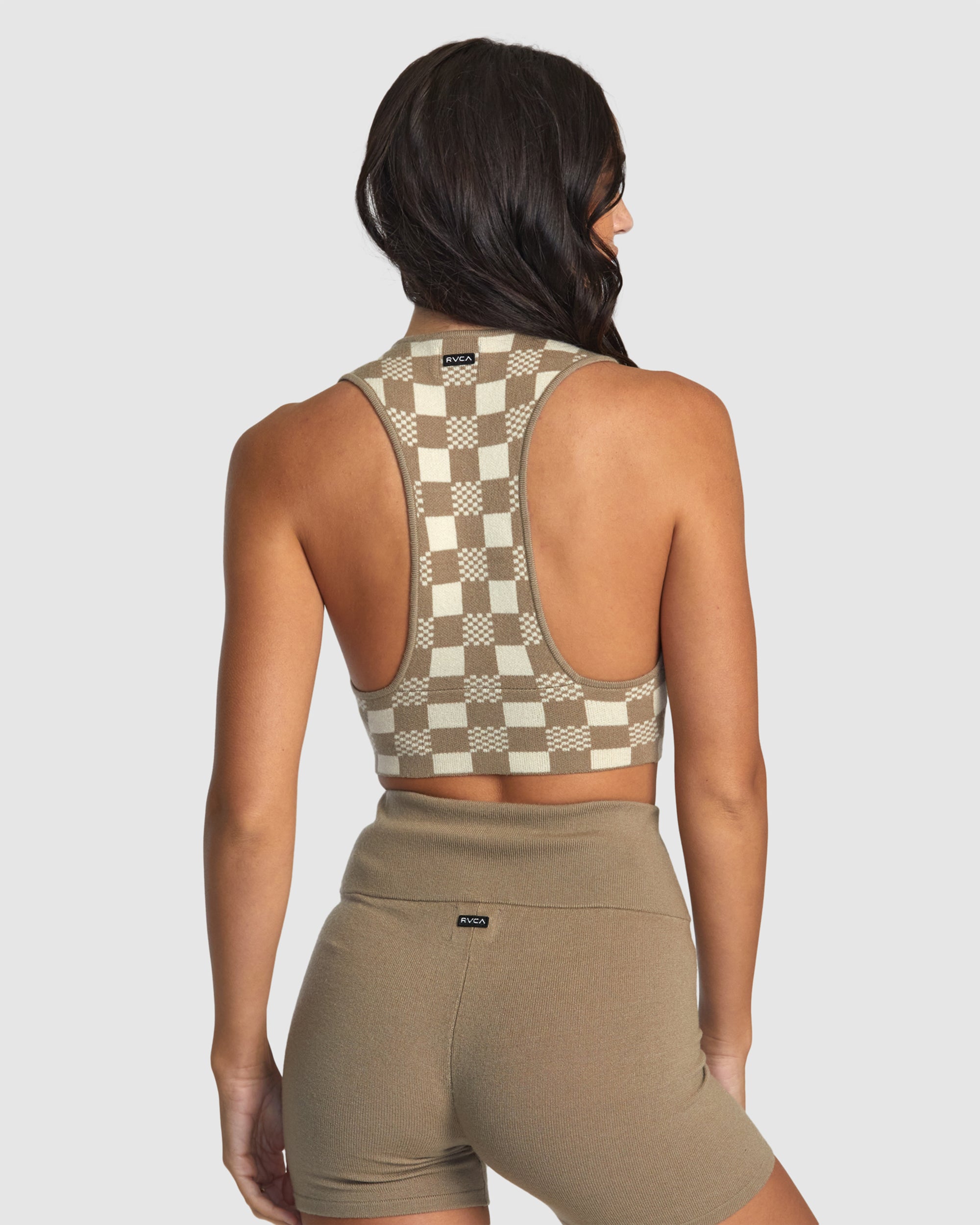 Fever Racerback Knitted Crop Top