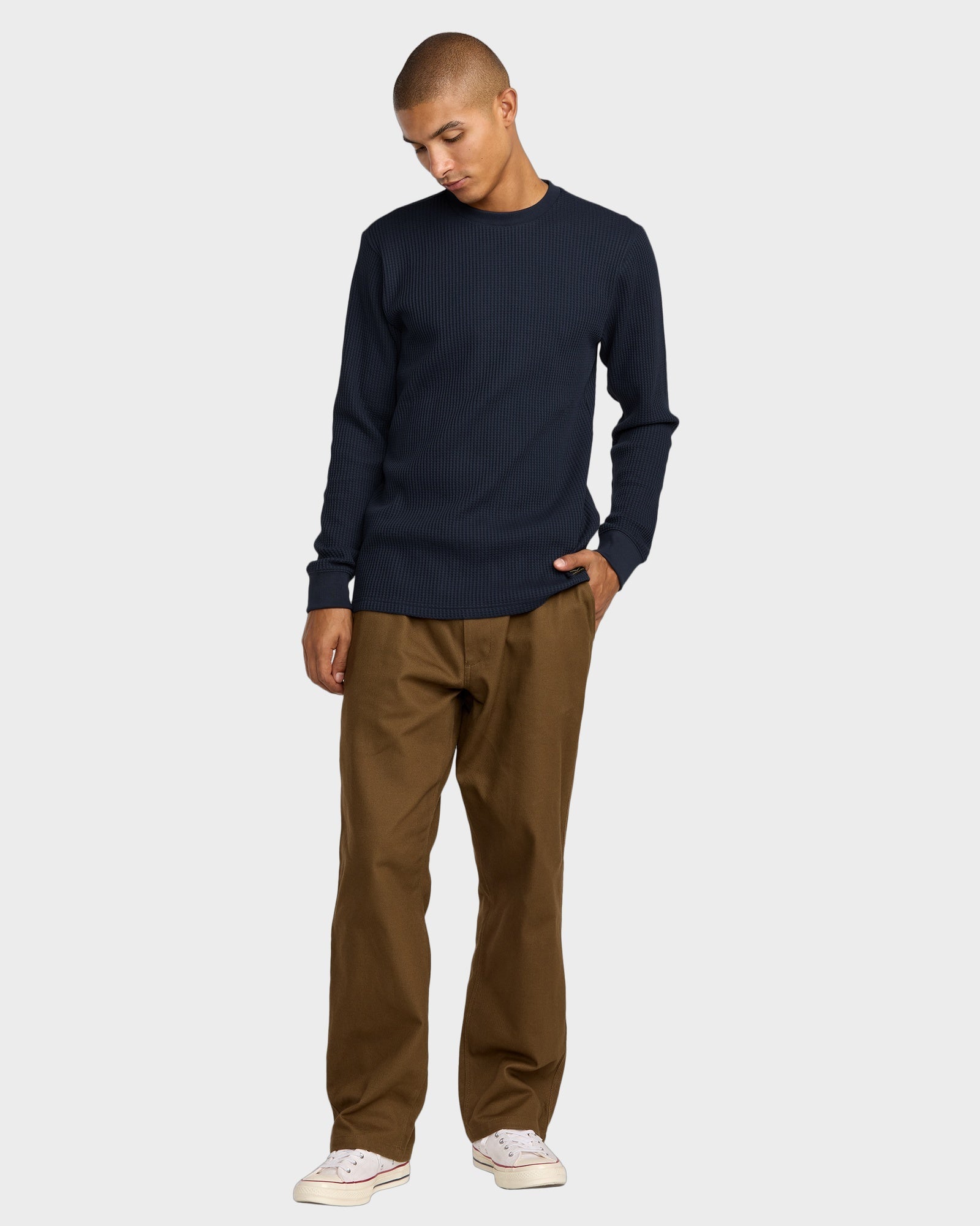 Mens Dayshift Thermal Long Sleeve T-Shirt