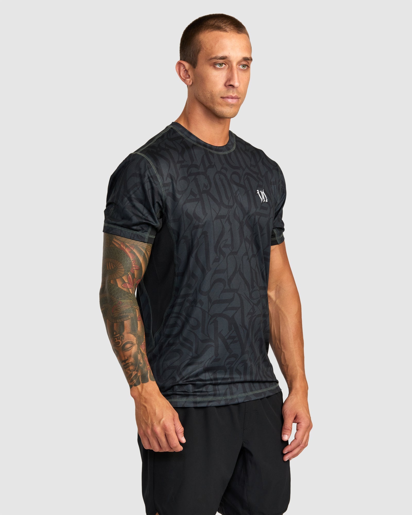 Thug Rose Sport Vent Performance Short Sleeve Top