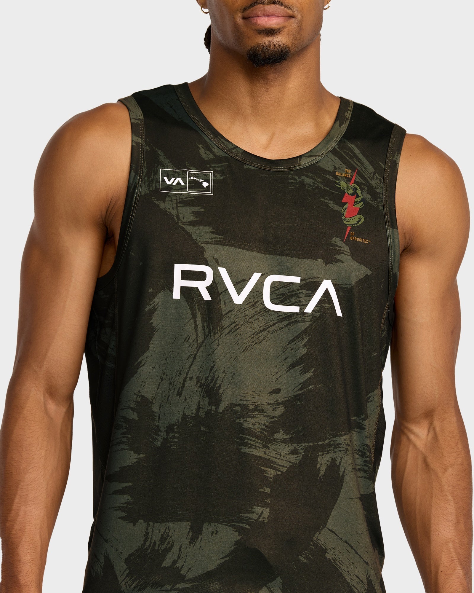 Mens Hawaii Vent Tank Top