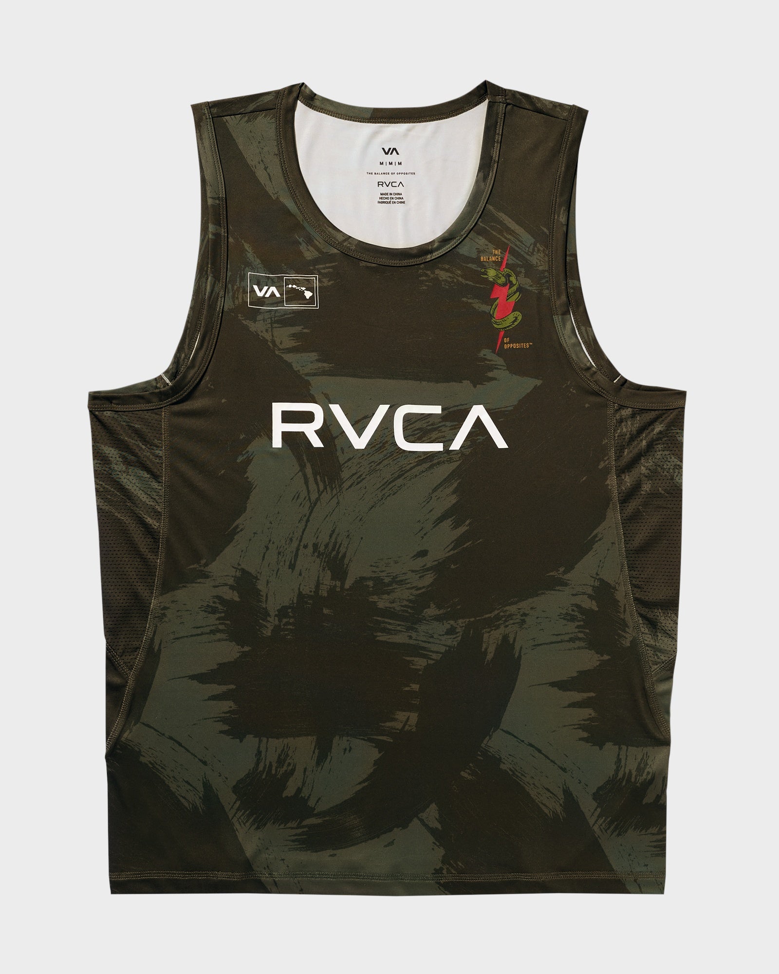Mens Hawaii Vent Tank Top