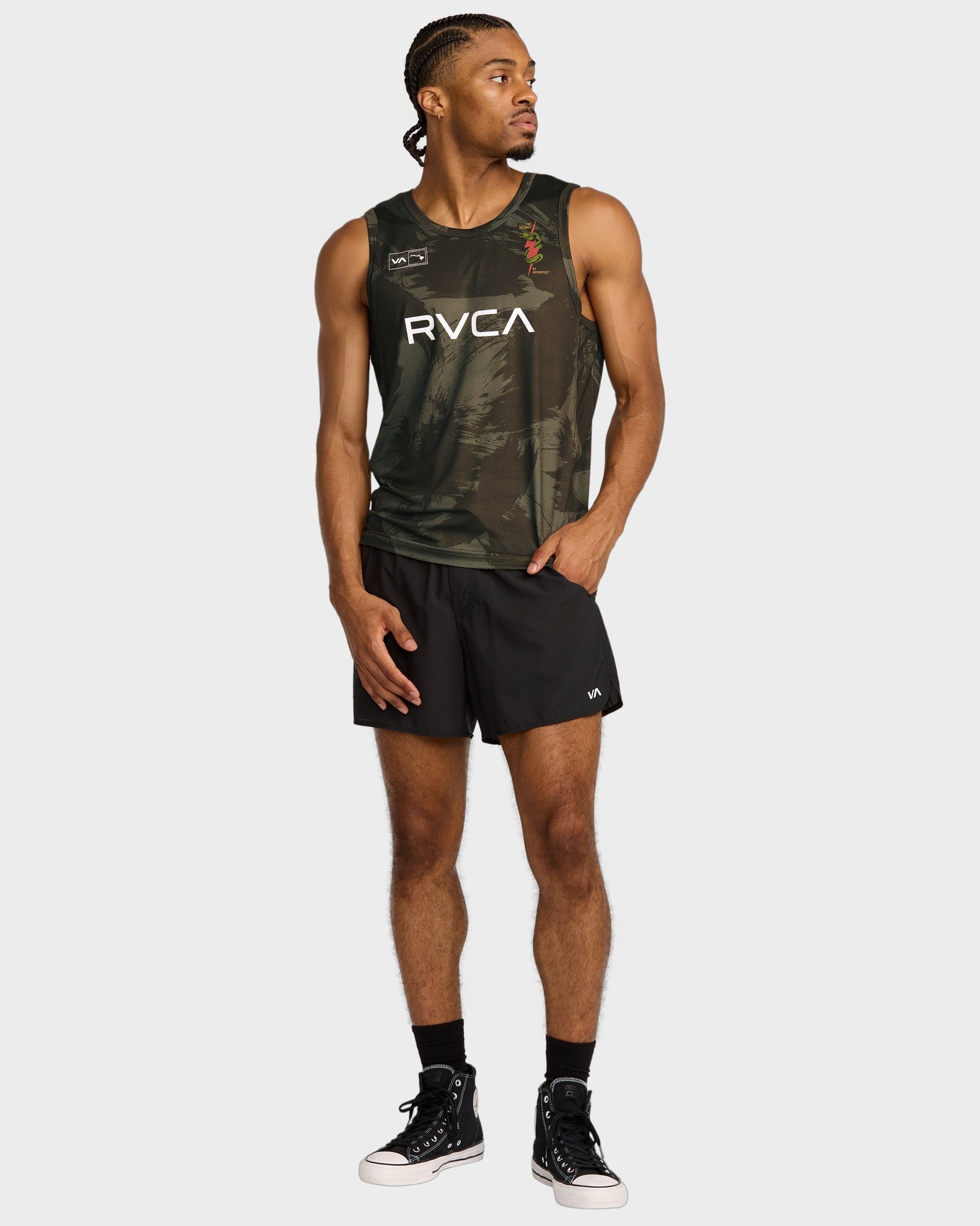 Mens Hawaii Vent Tank Top