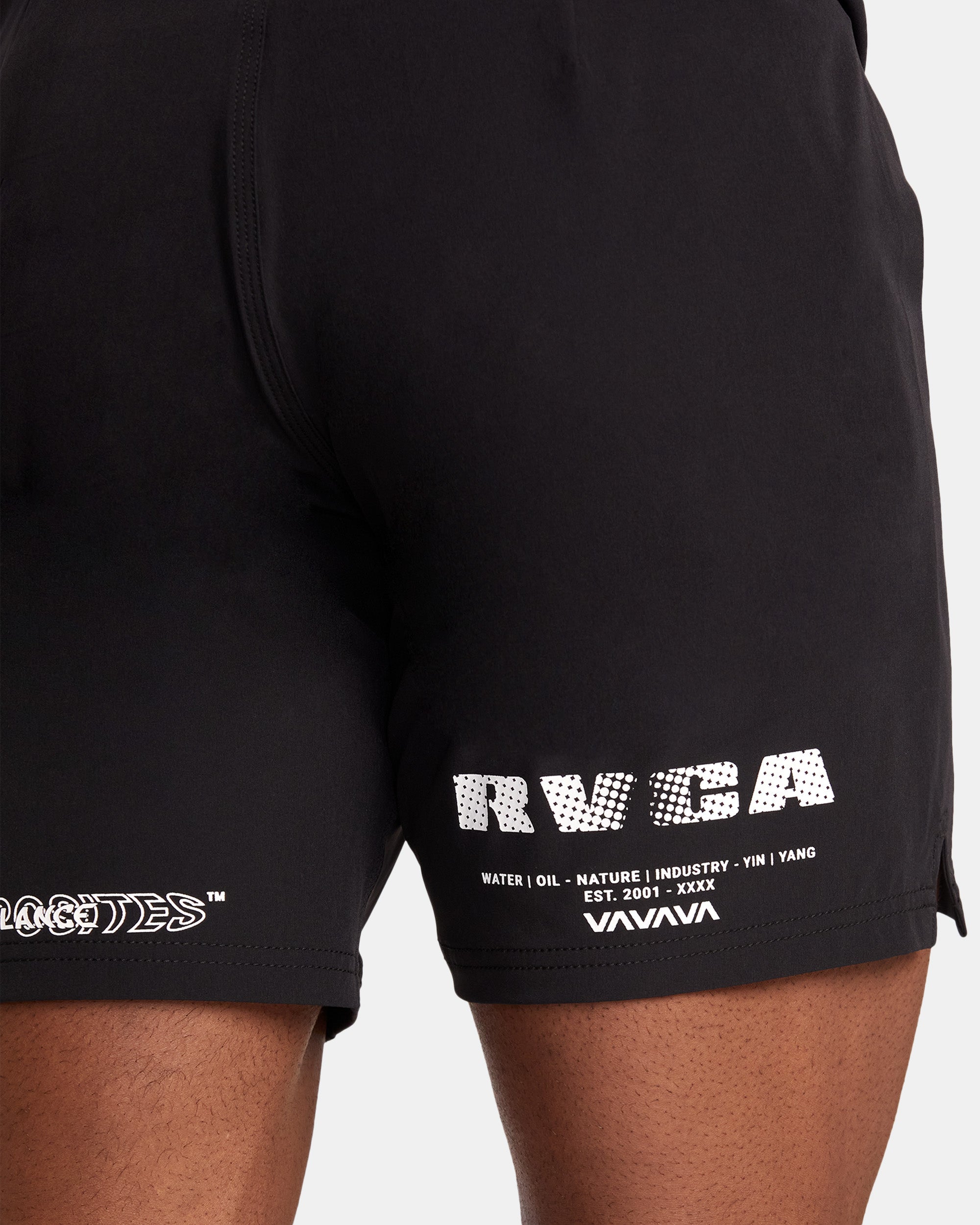 Mens Fight Scrapper 17" Elastic Shorts