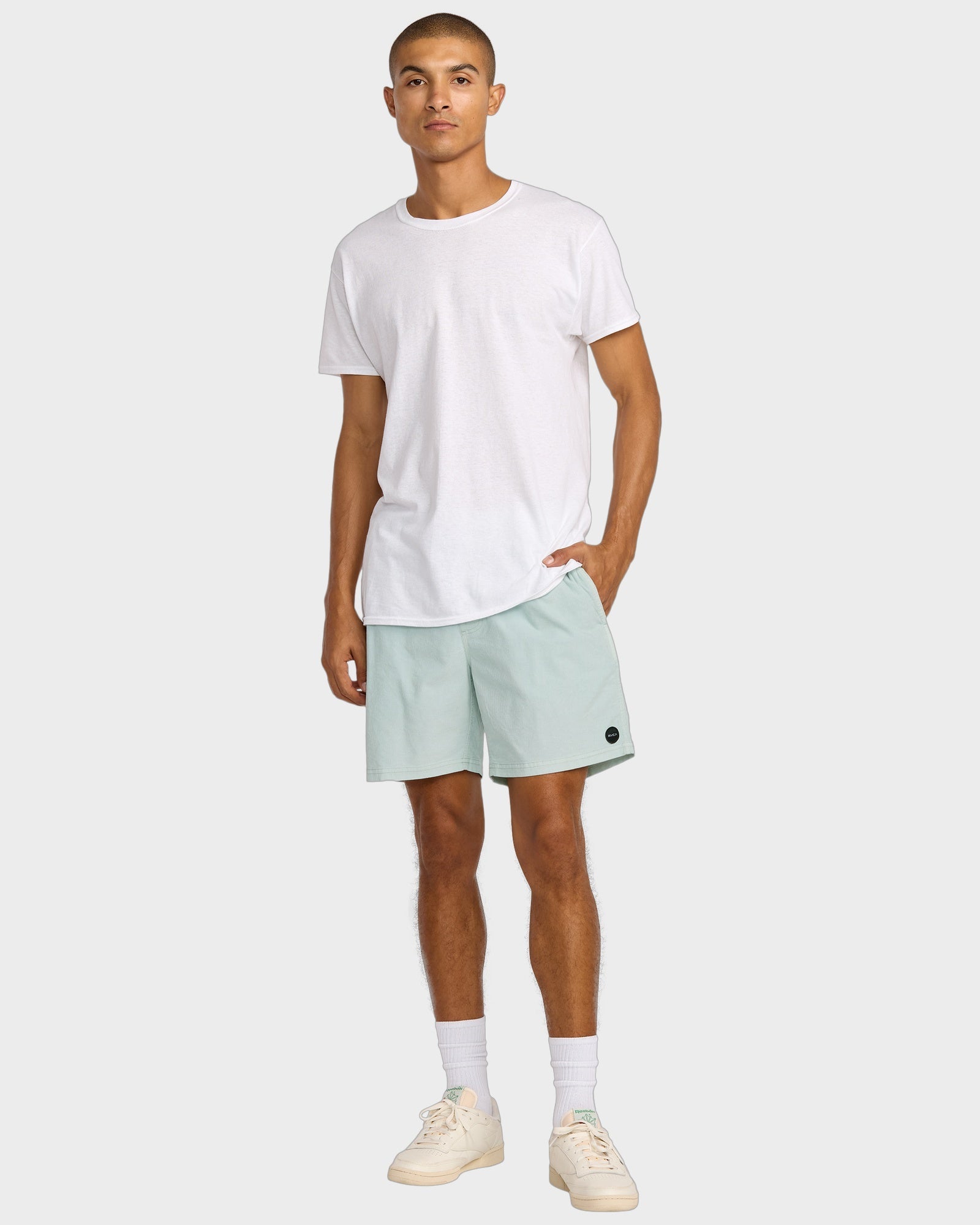 Mens Escape Elastic Waist Walkshorts