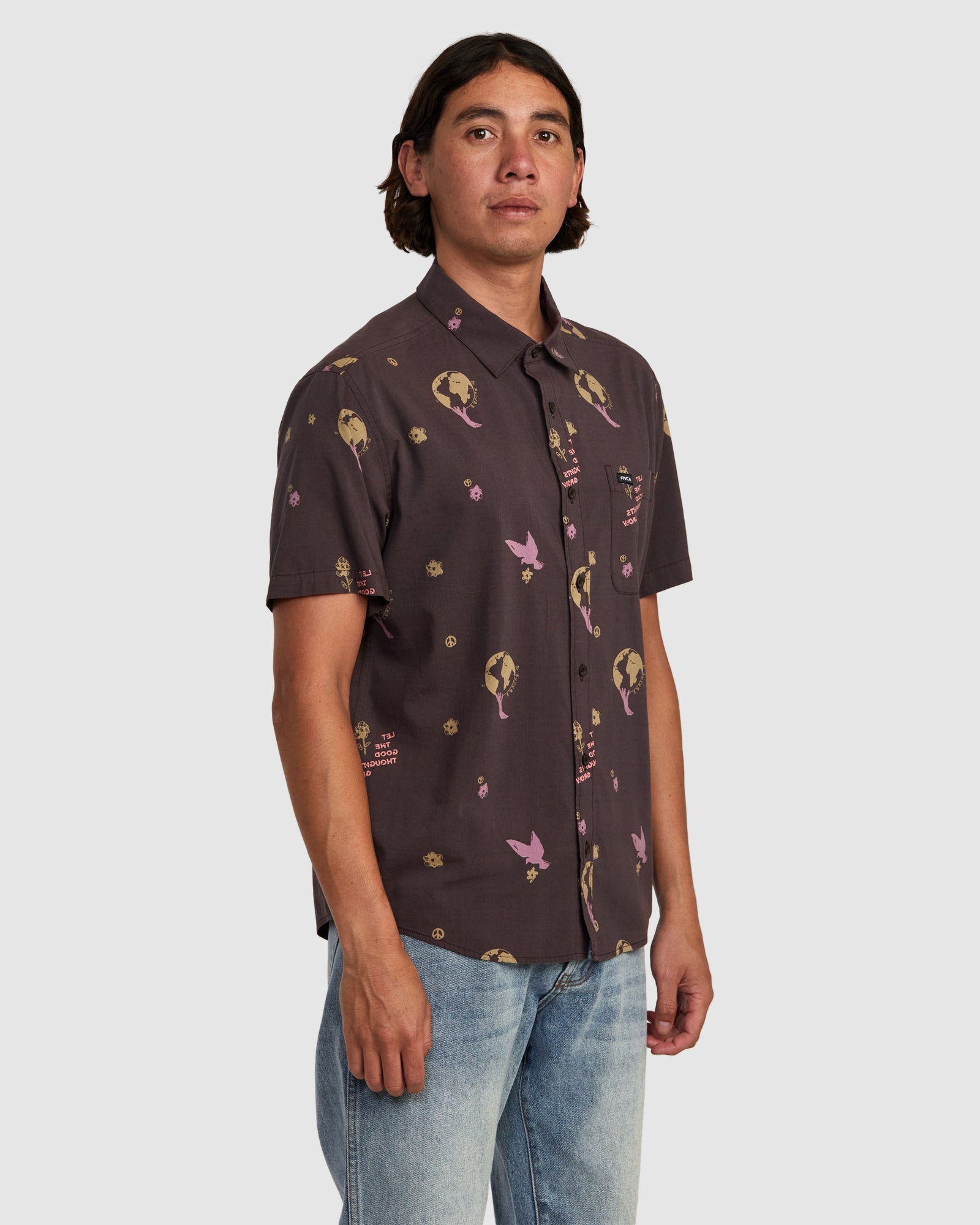 Let It Grow Shorts Sleeve Shirt