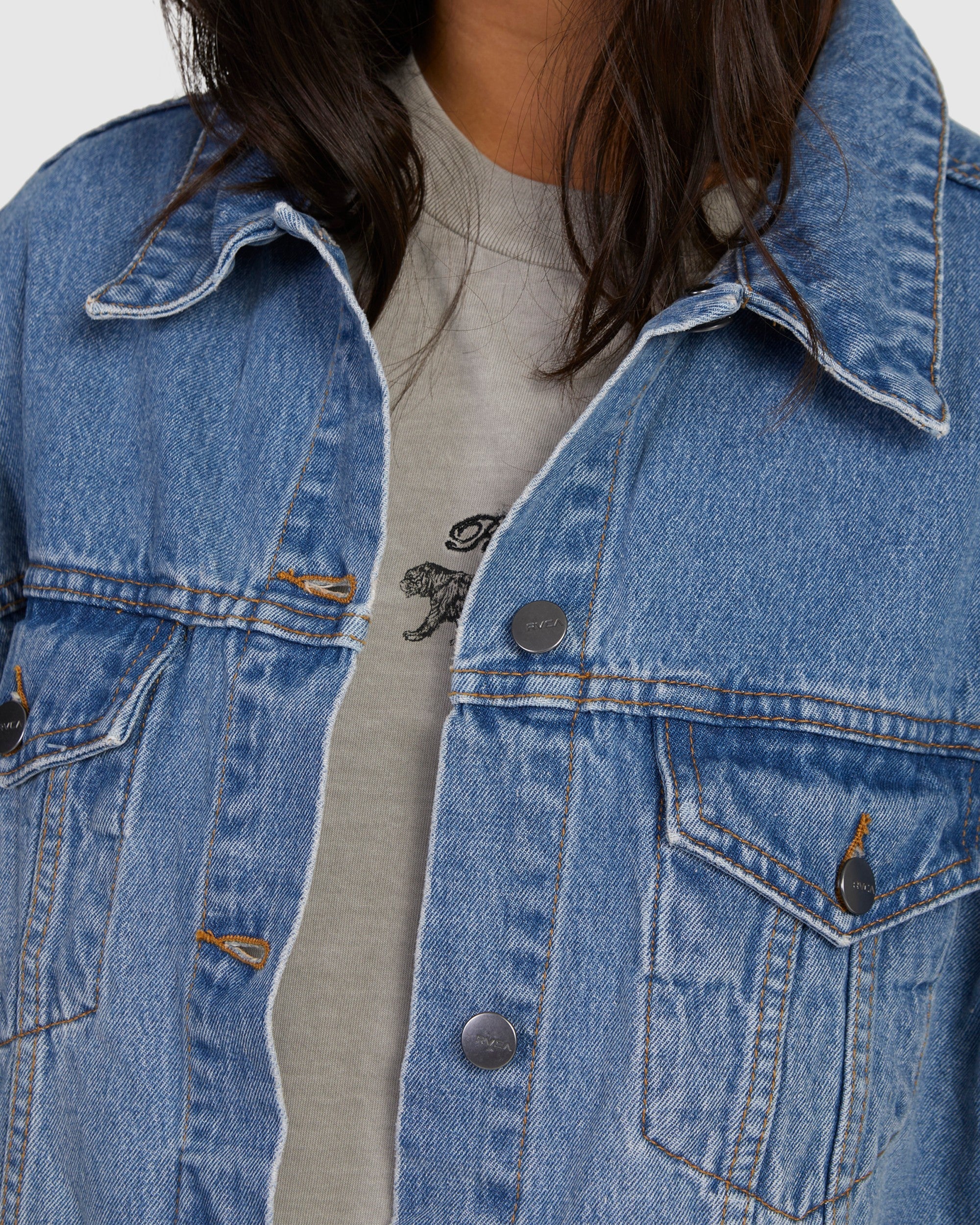 Womens Indie Denim Shacket