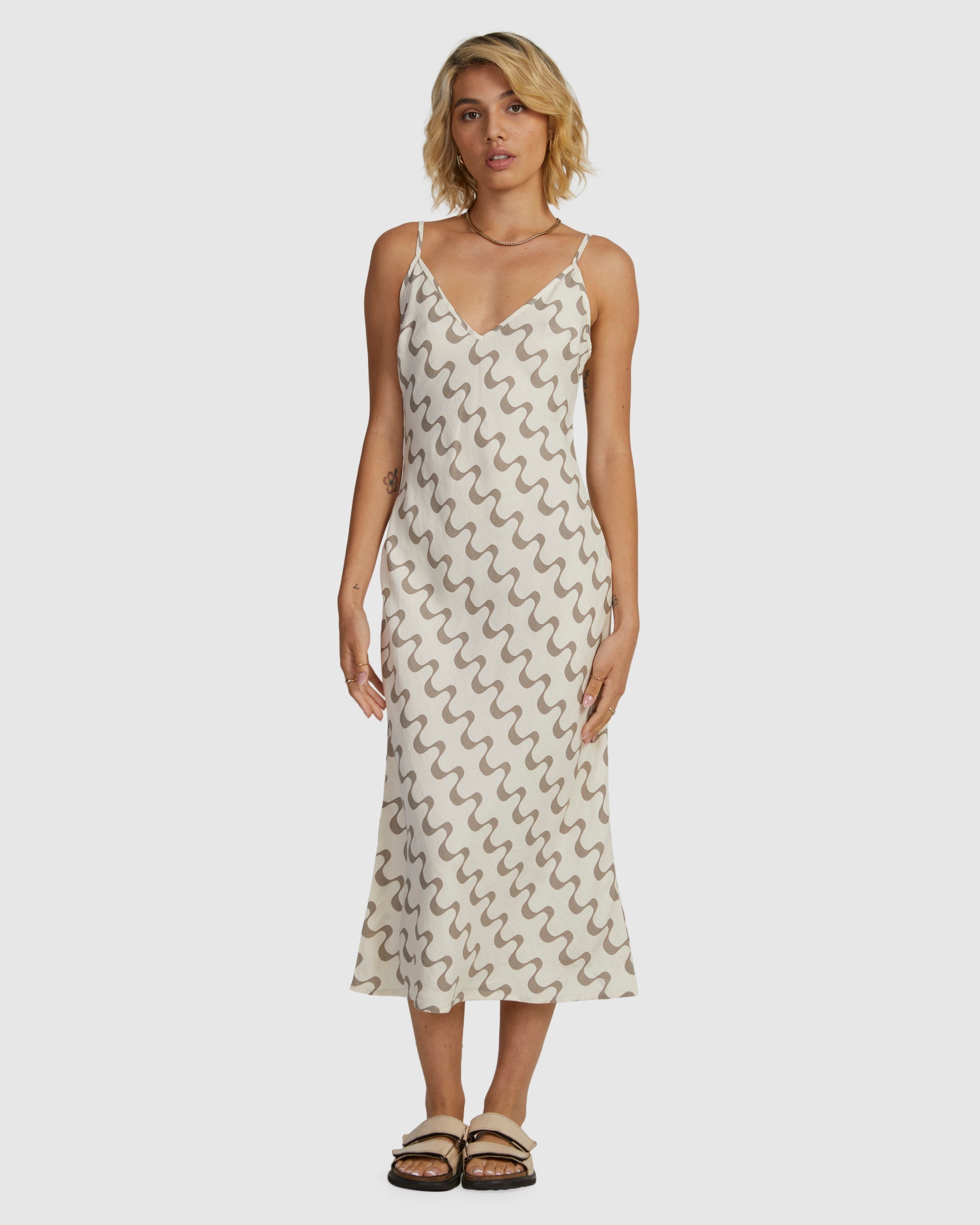 Happy Hour Everyday Bias Midi Dress