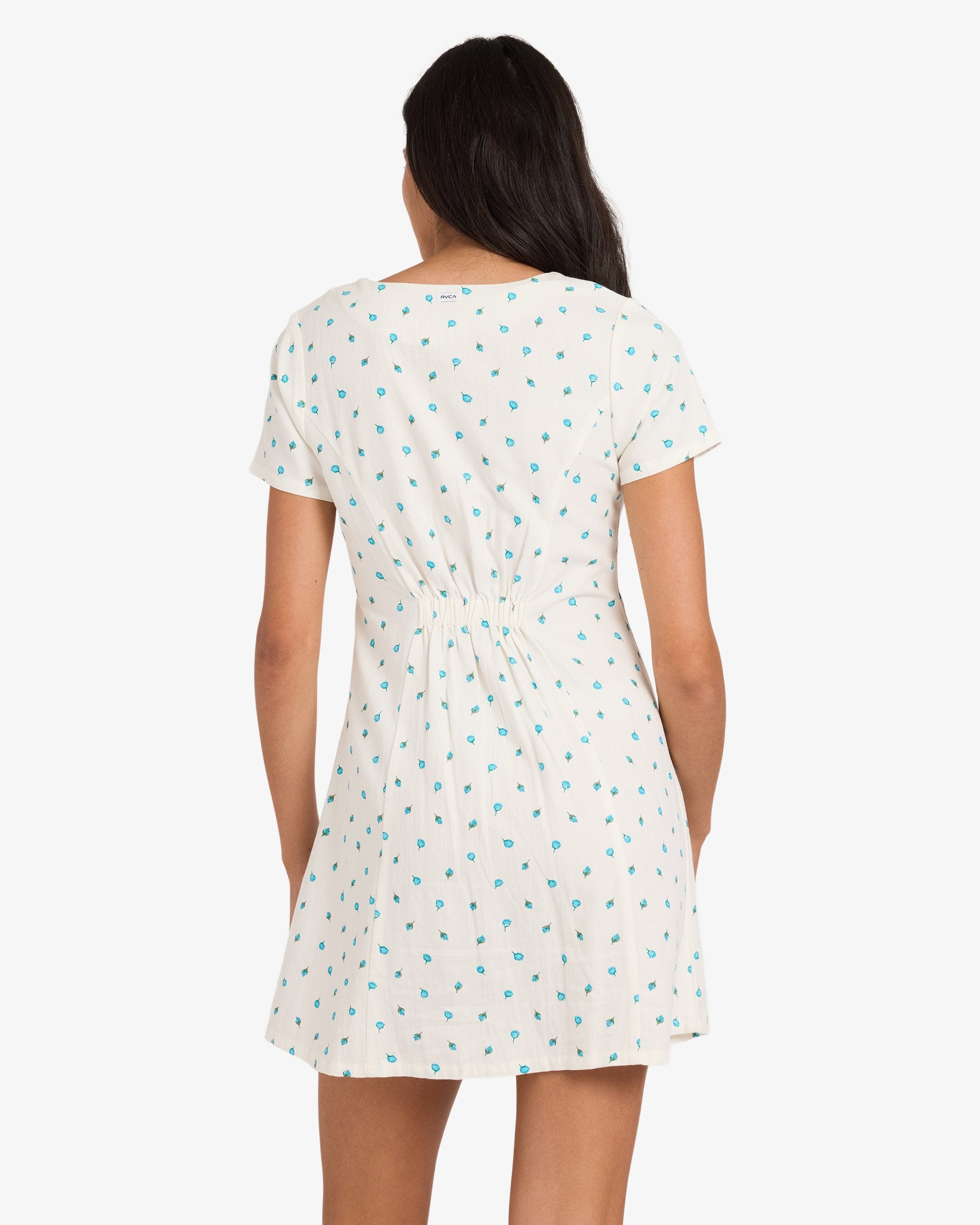 Womens Rose Bud Mini Dress