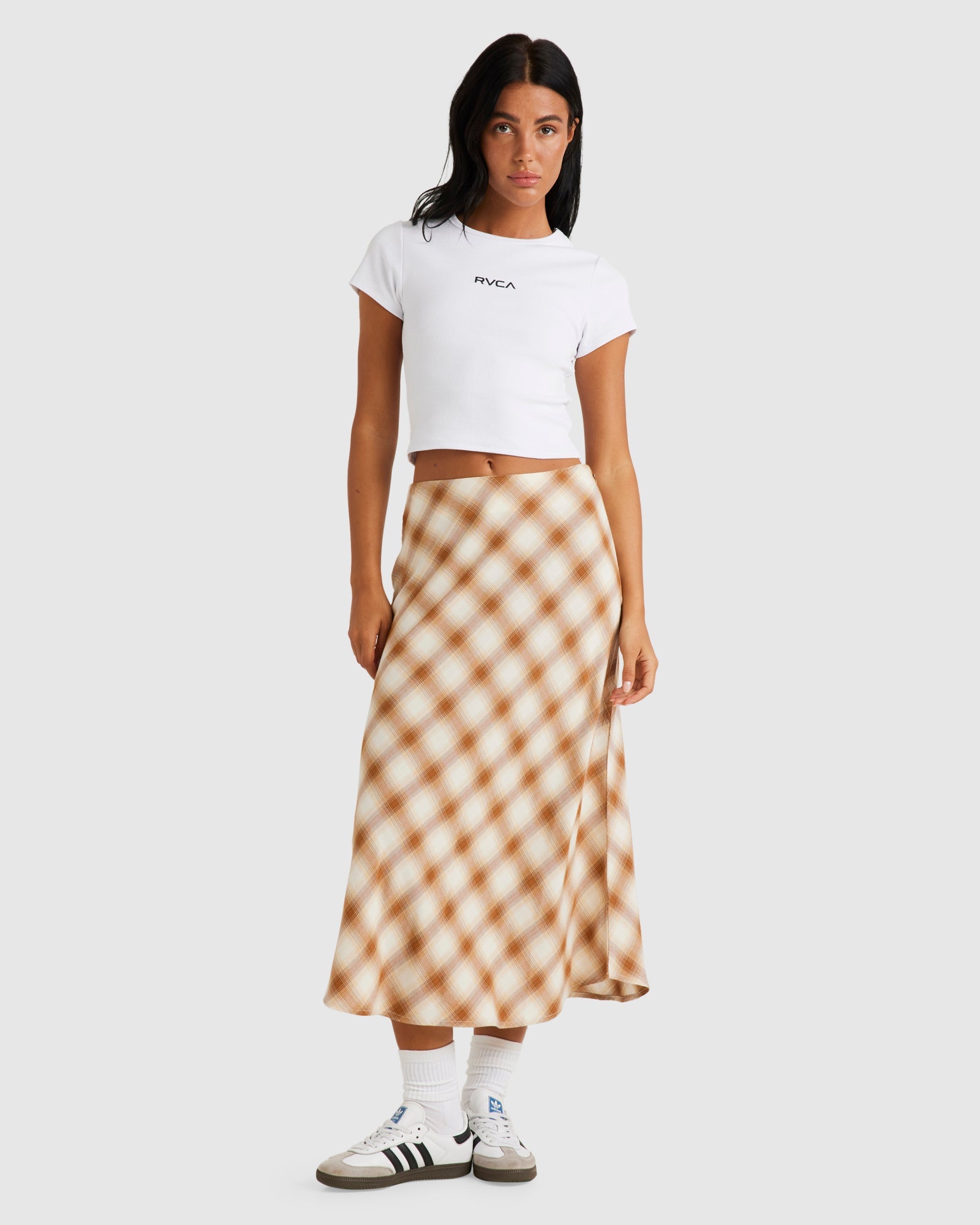 Womens Plaid Annika Skirt