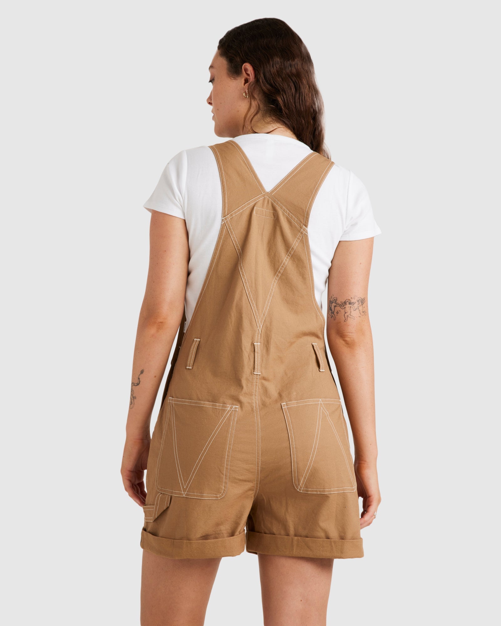 Womens Spring Shift Sloucher Overalls
