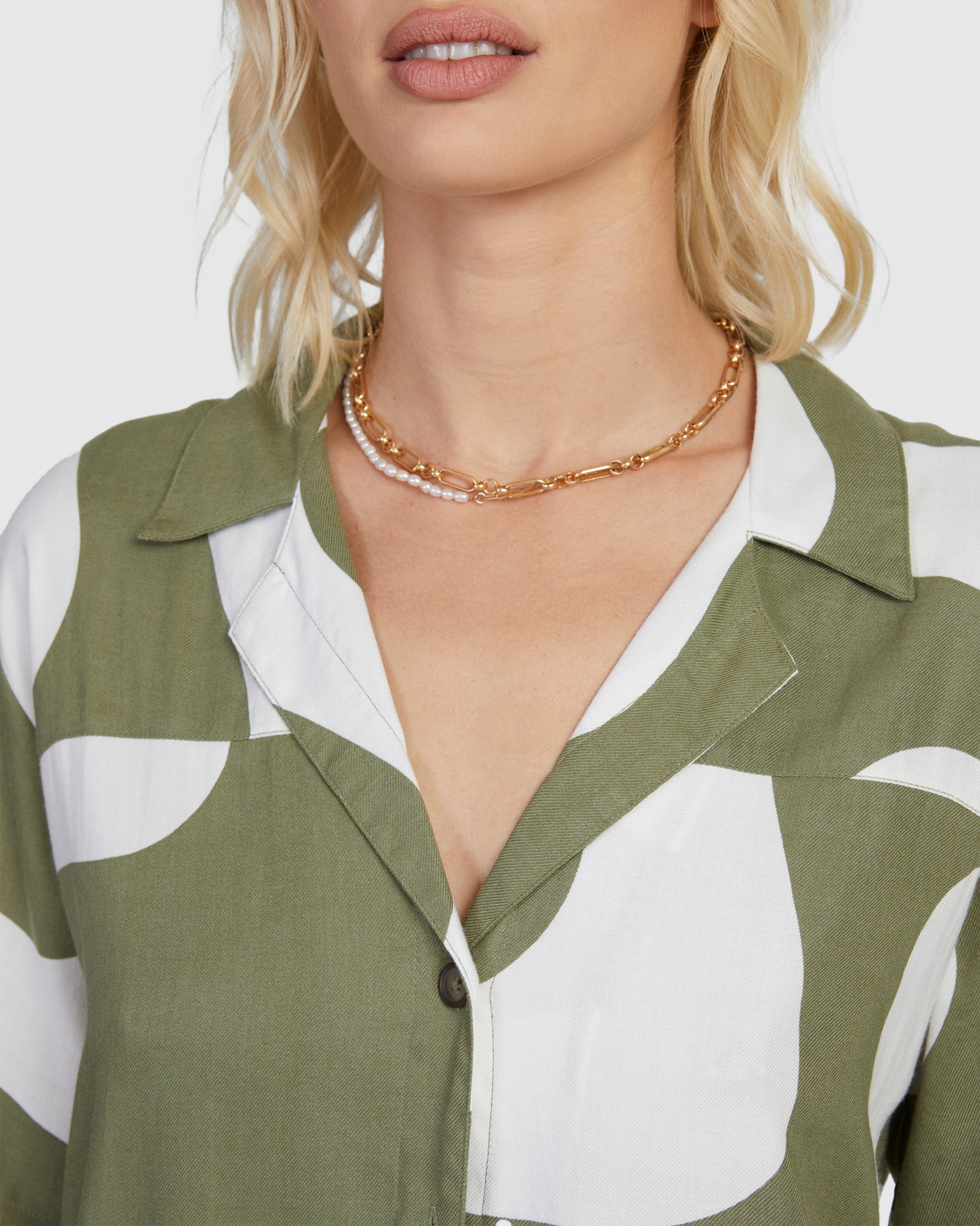 Womens Waves Overshirt