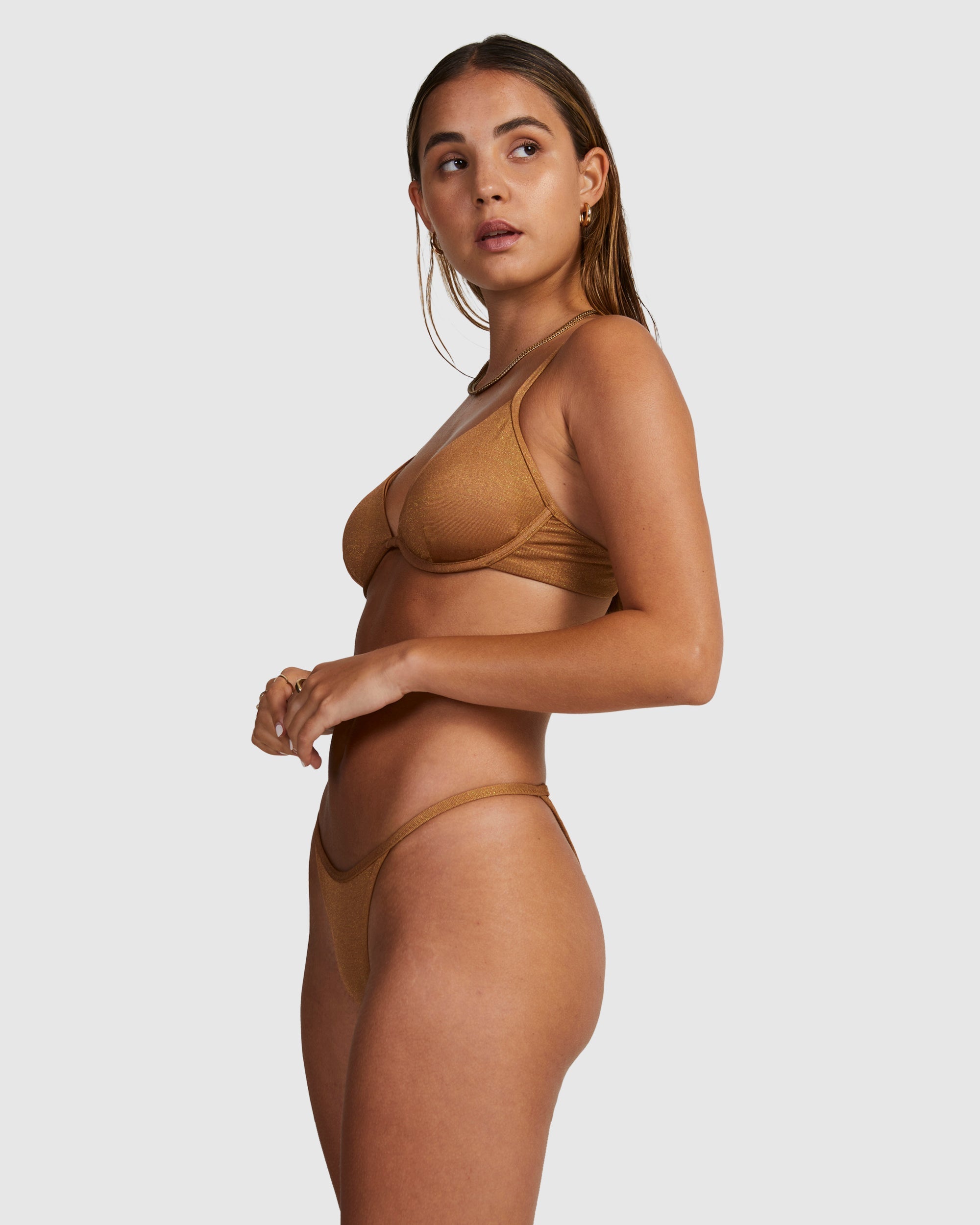 Womens Halo Tall Underwire Bikini Top