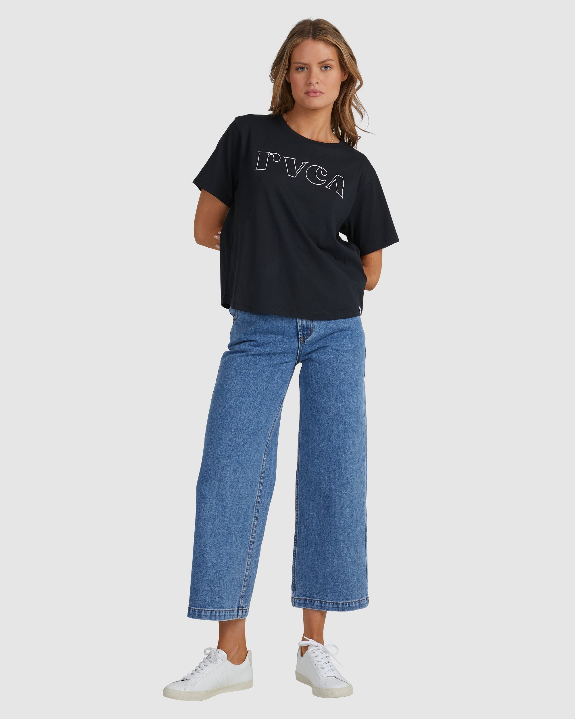 RVCA Curl Keyline Graphic T-Shirt