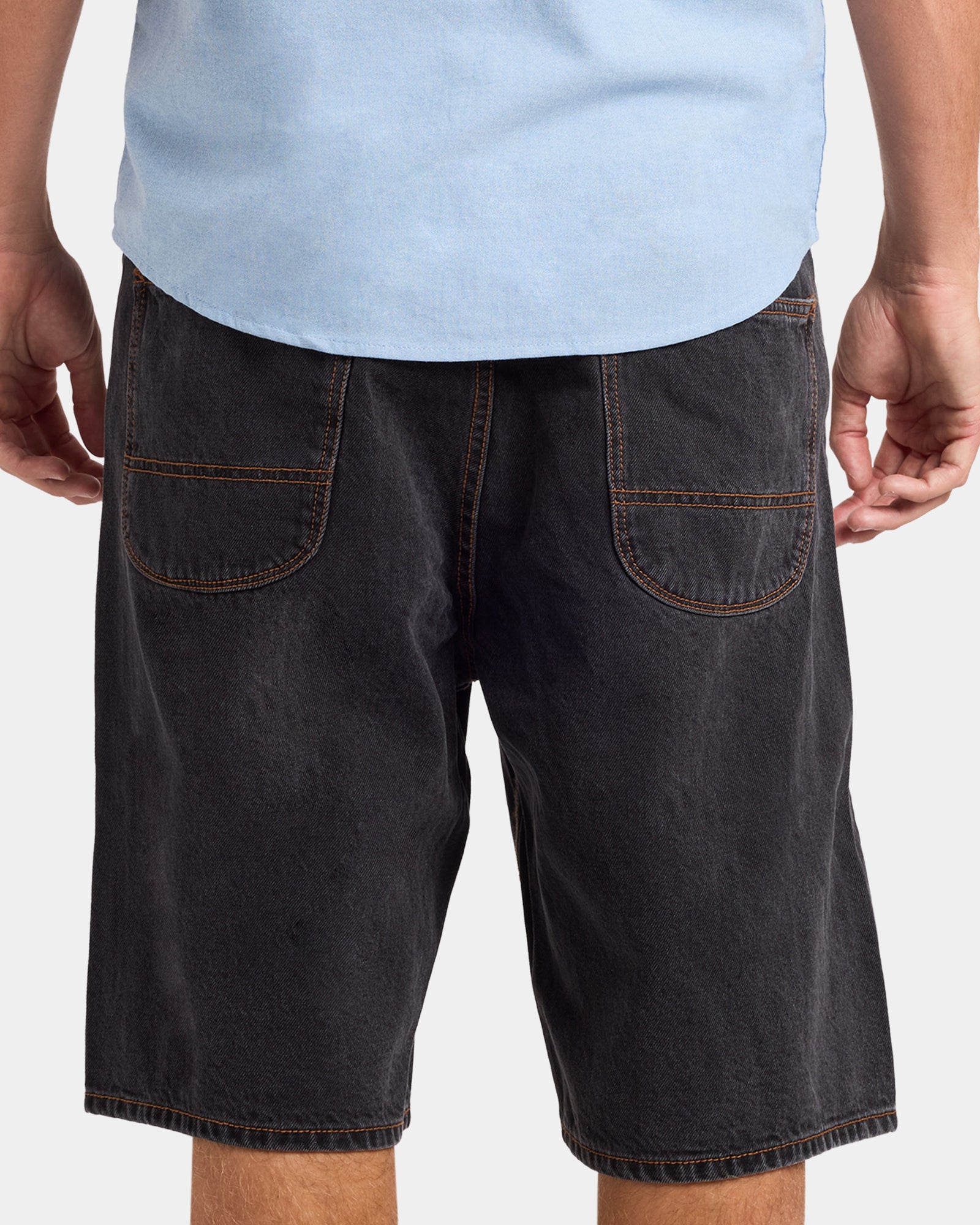 Mens Skate Denim Shorts