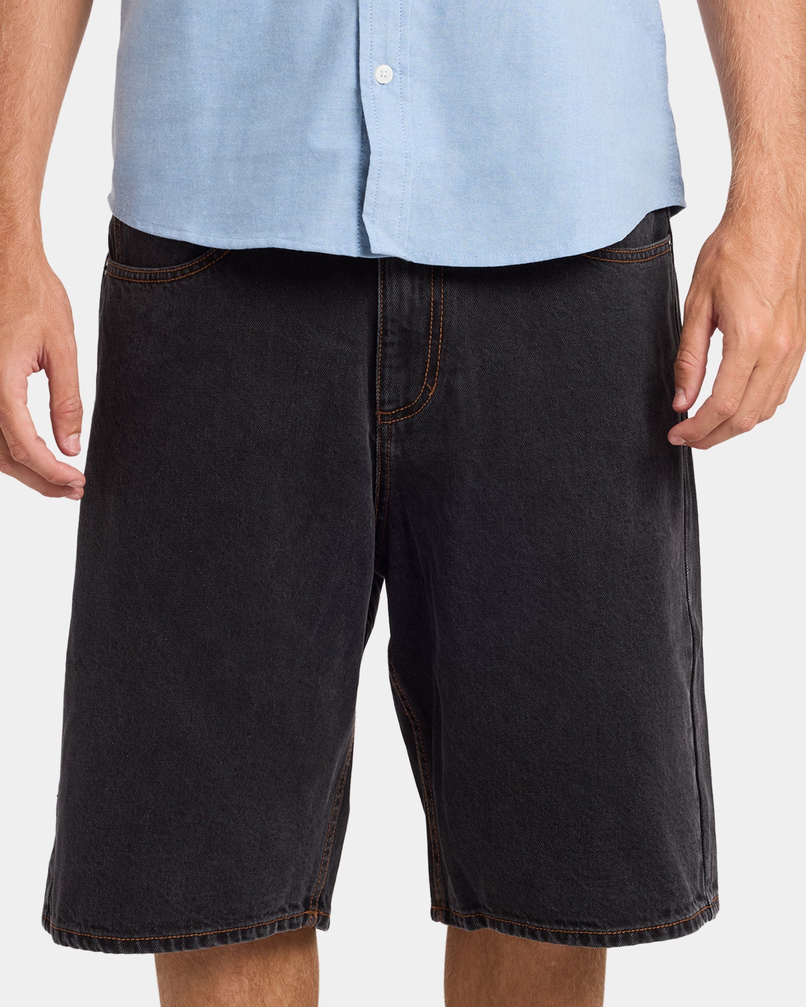 Mens Skate Denim Shorts