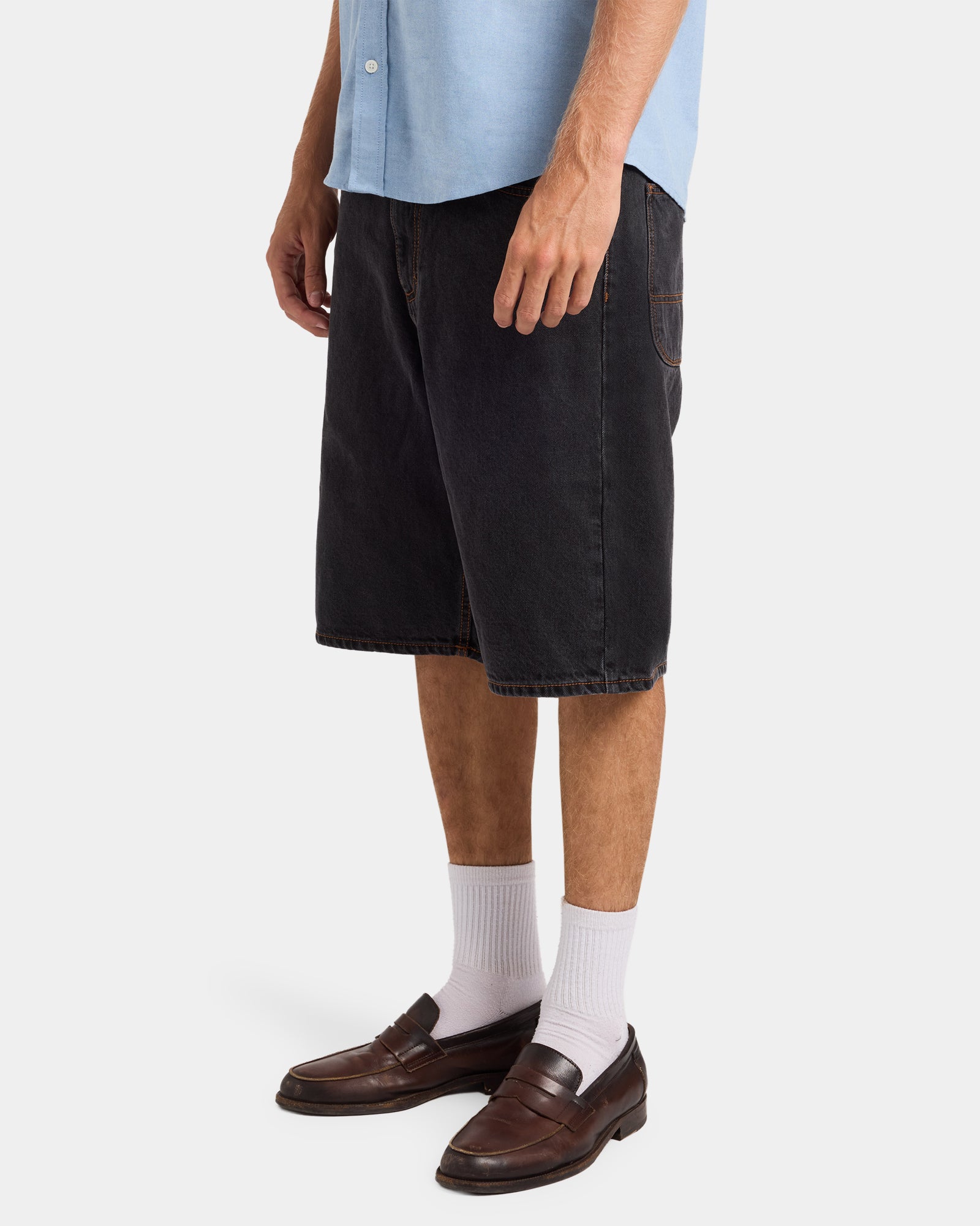 Mens Skate Denim Shorts