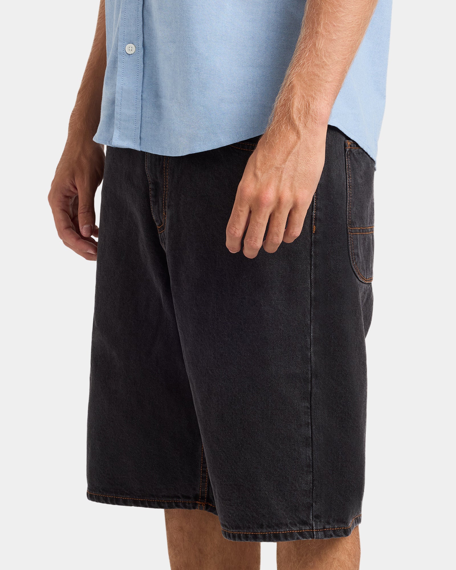 Mens Skate Denim Shorts