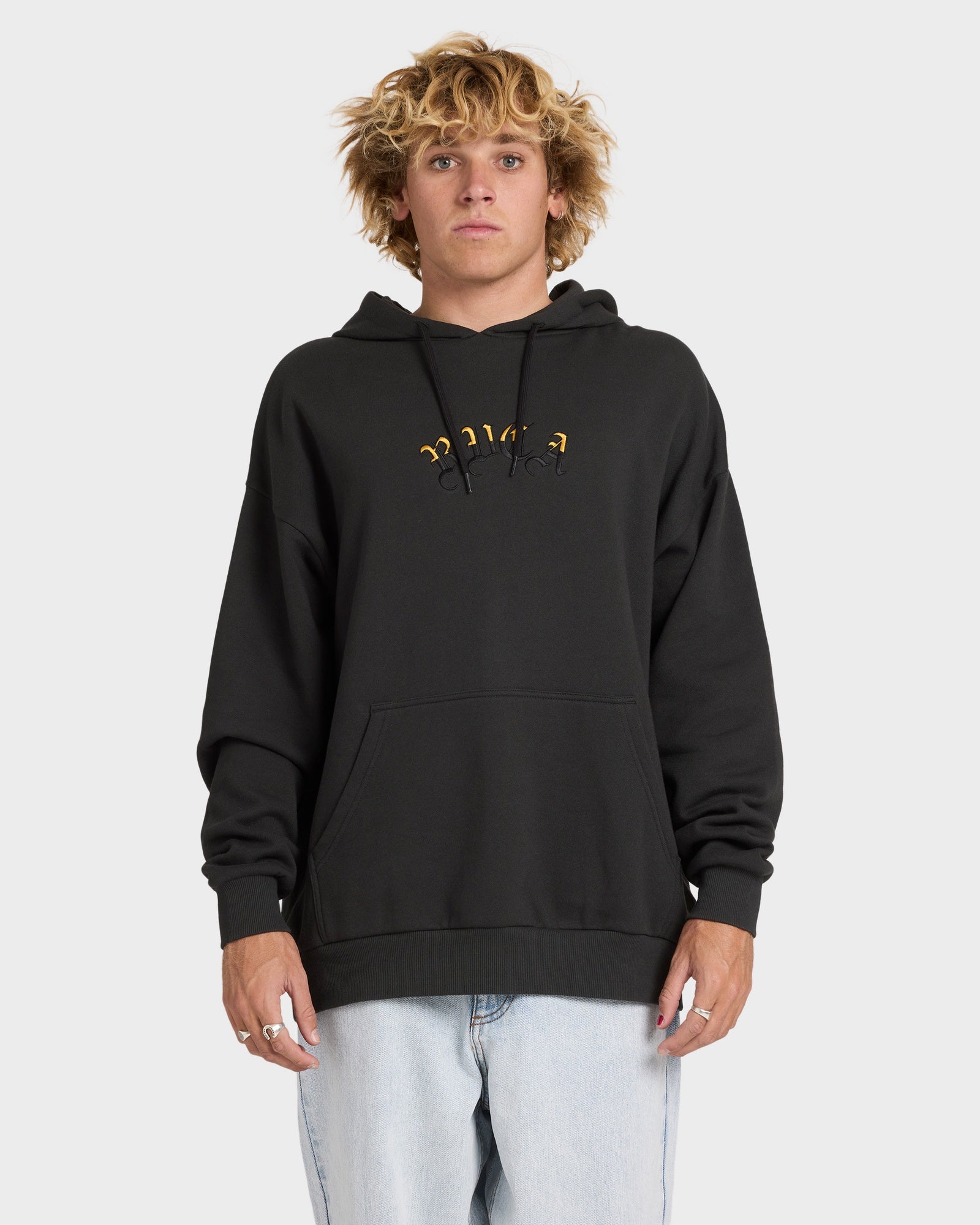 Mens Olde RVCA Pullover Hoodie