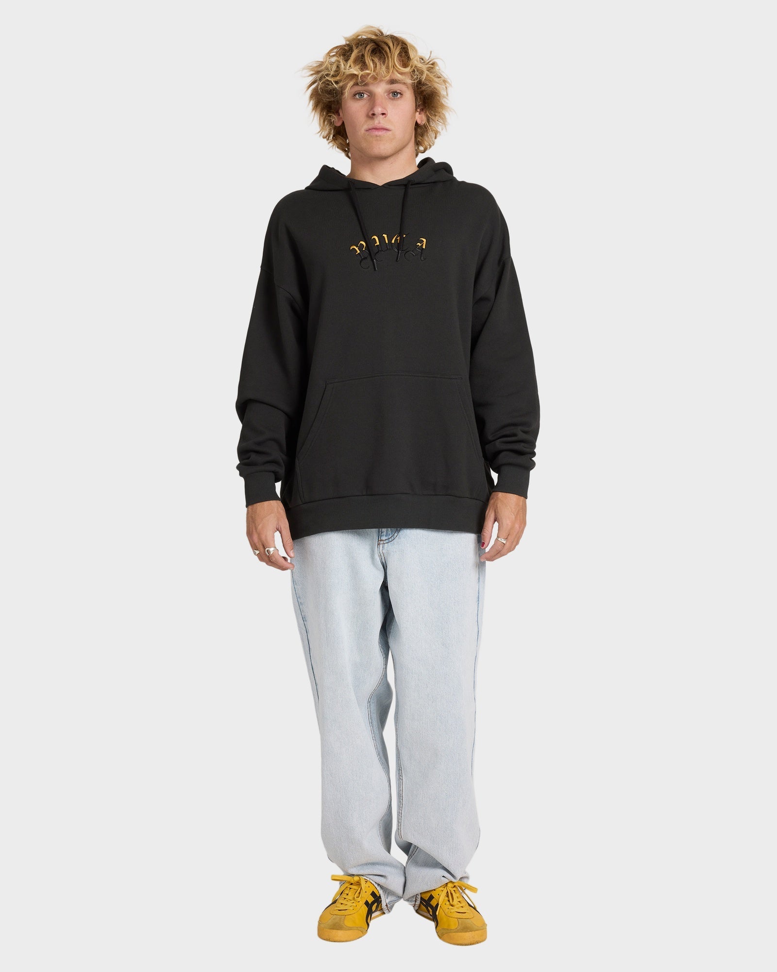 Mens Olde RVCA Pullover Hoodie