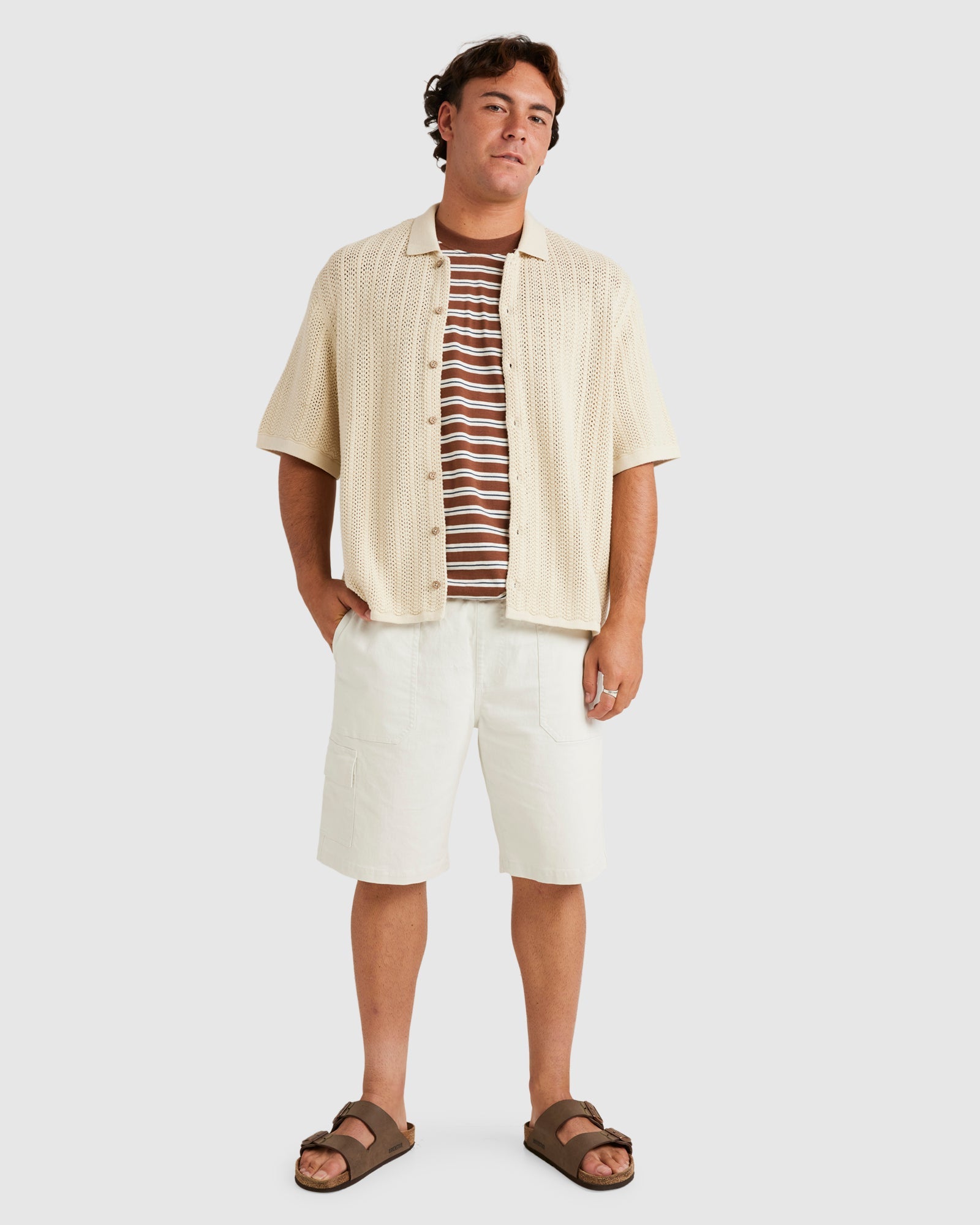 Mens Crochet Shirt