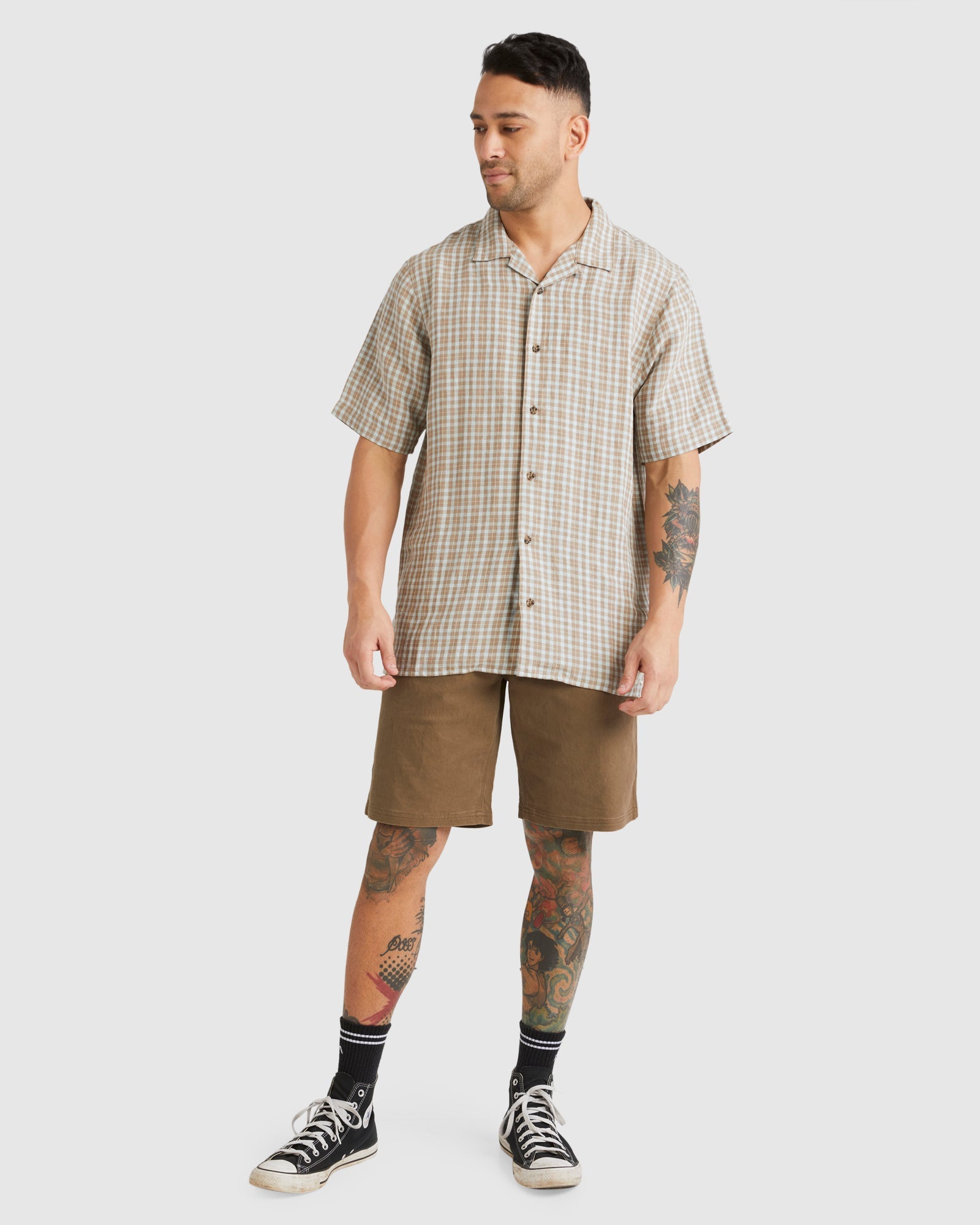Mens Plaid Shirt