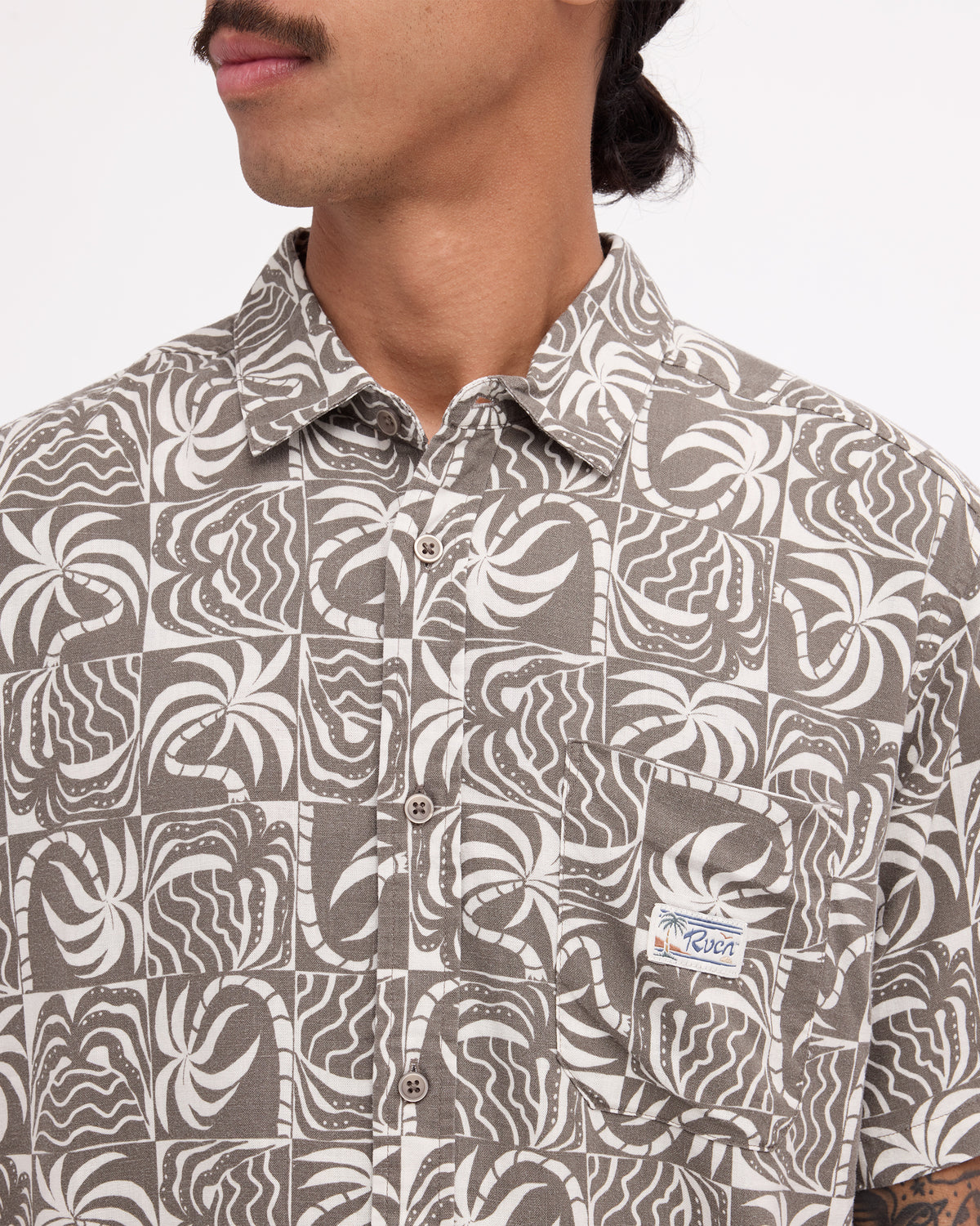Mens Exotica Short Sleeve Shirt