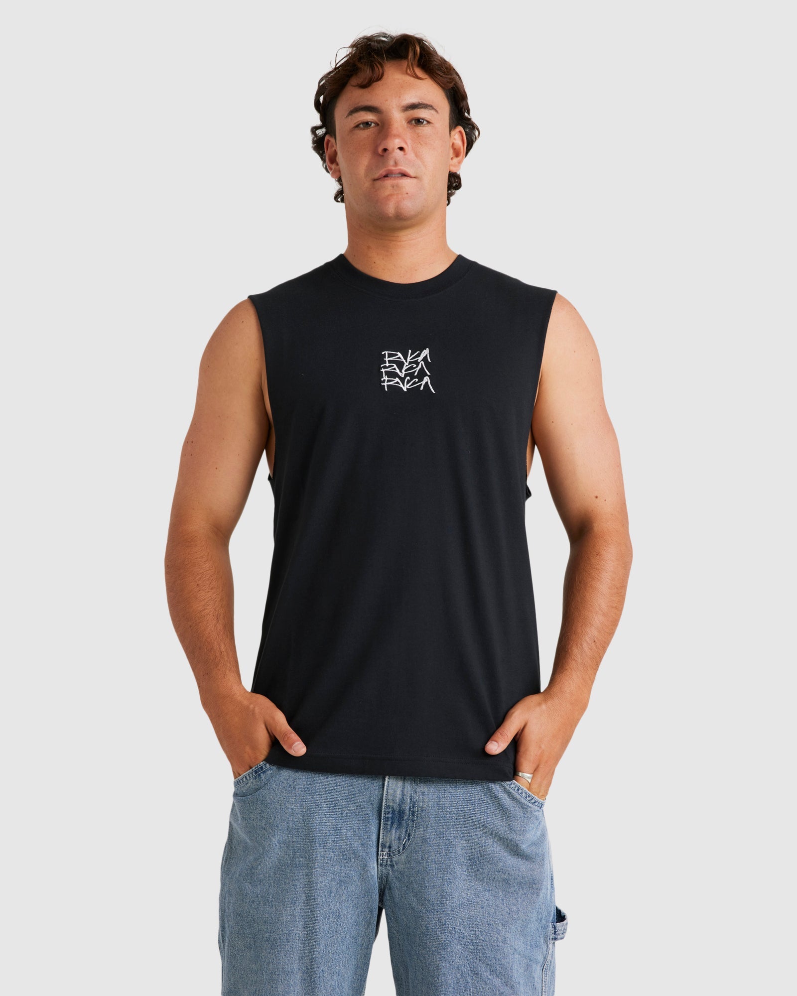 Mens Scraw Muscle Tank