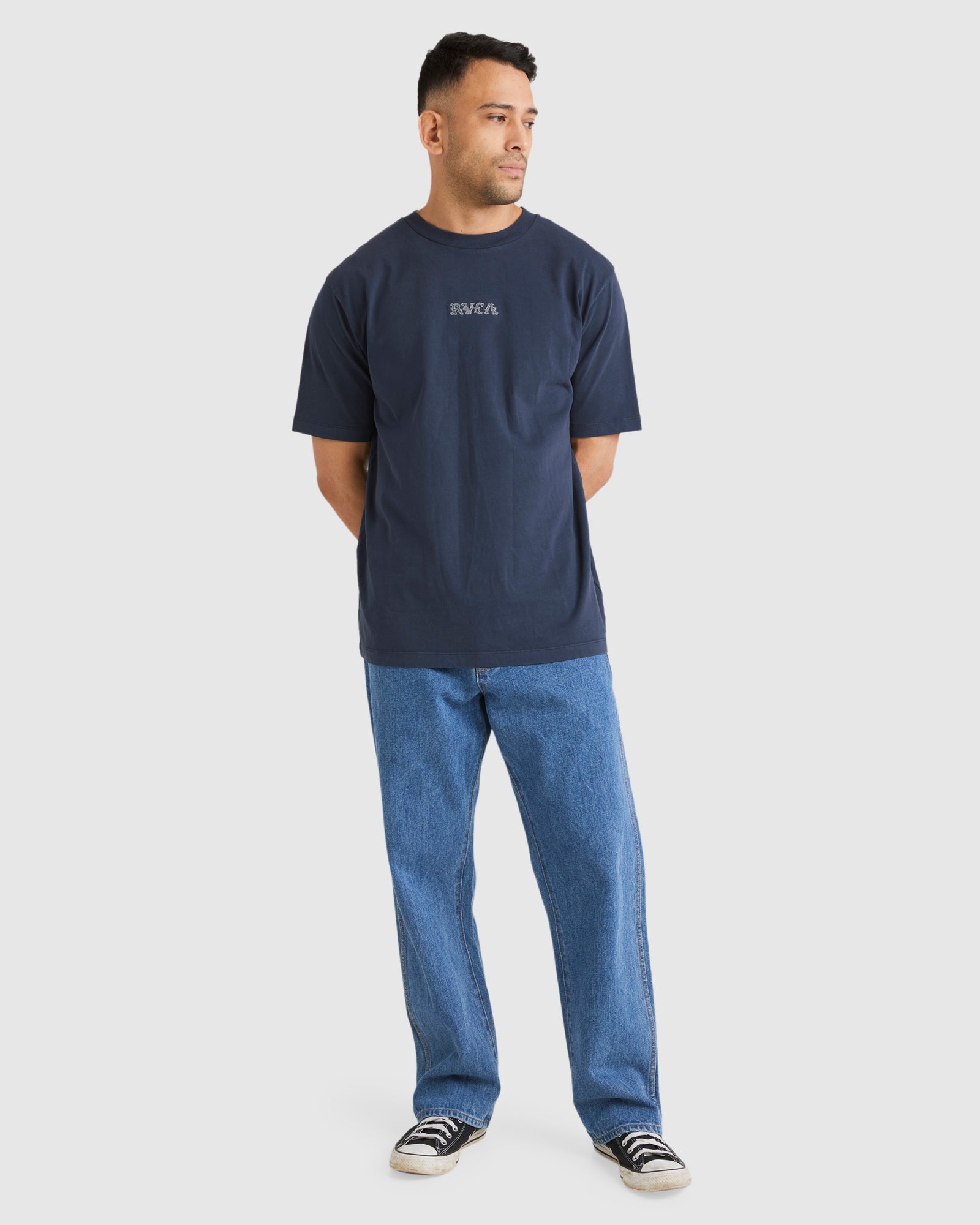 Mens RVCA County Baggie T-Shirt