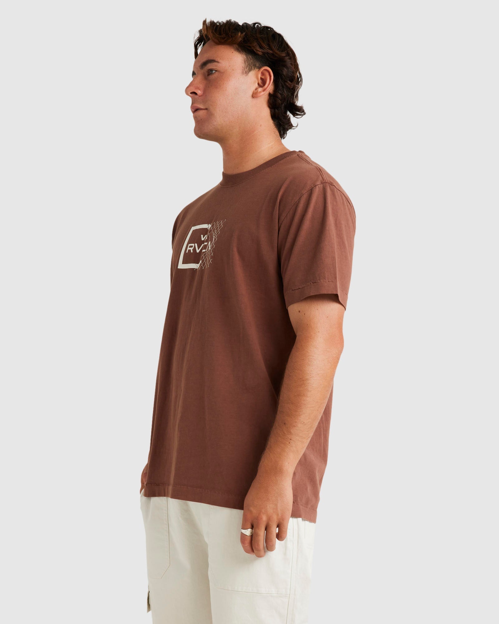 Mens RVCA Break Out T-Shirt