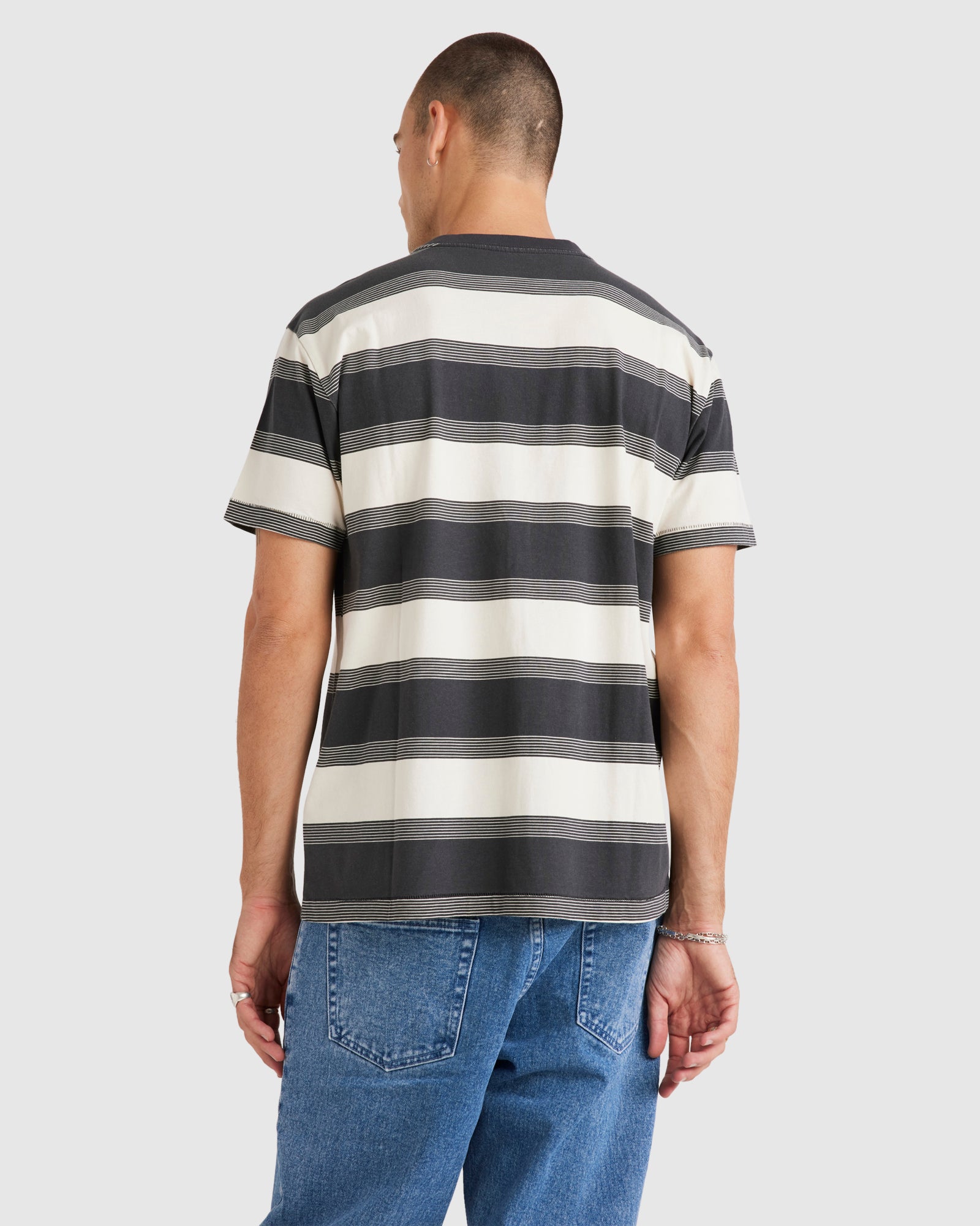 Mens Benj Stripe T-Shirt