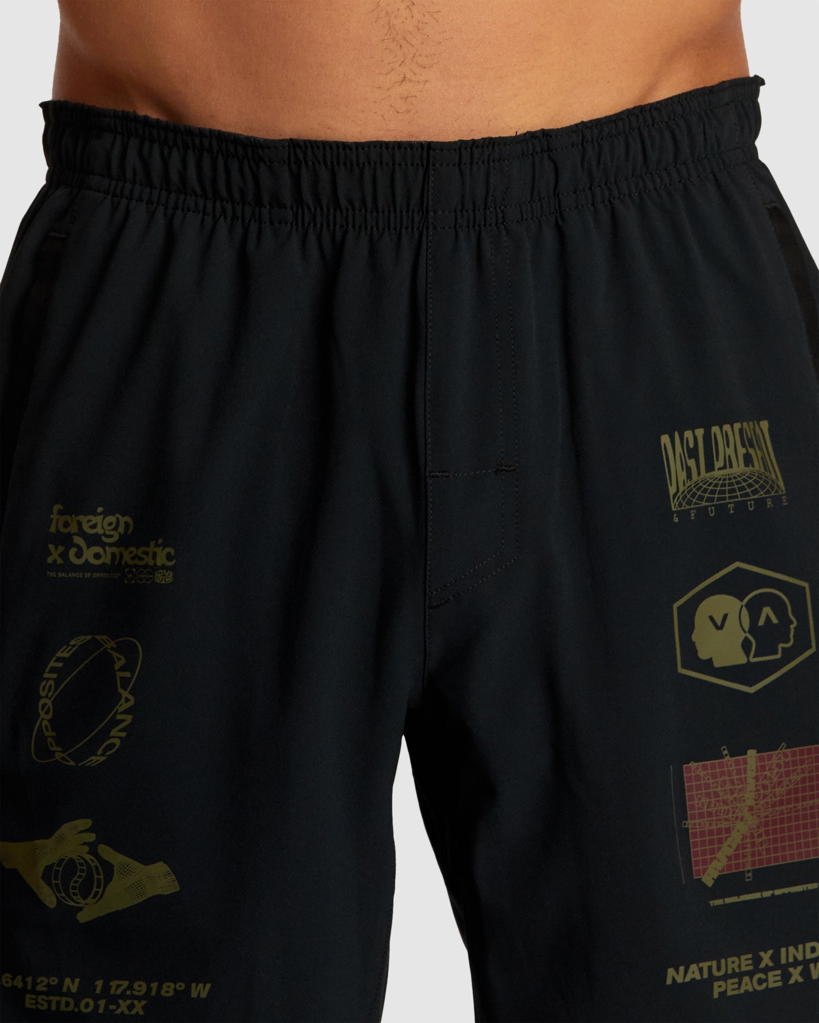 Mens Yogger Stretch 17" Walk Shorts