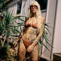 Womens Reverb Tie Side Bikini Bottom