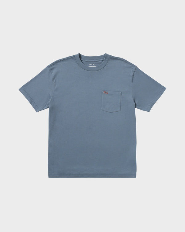 Mens La Eye Swirl Pocket T-Shirt