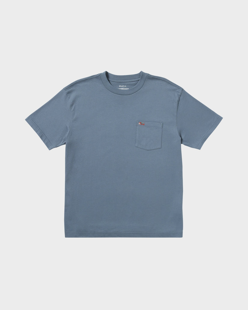 Mens La Eye Swirl Pocket T-Shirt