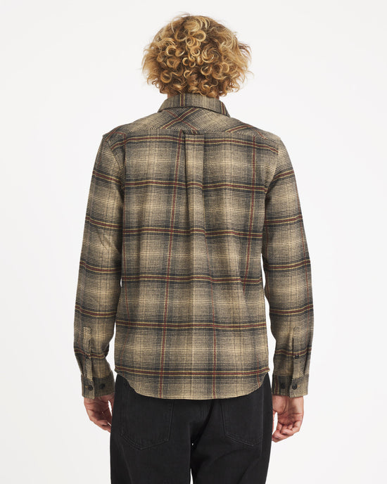 Mens Huges Flannel Long Sleeve Shirt