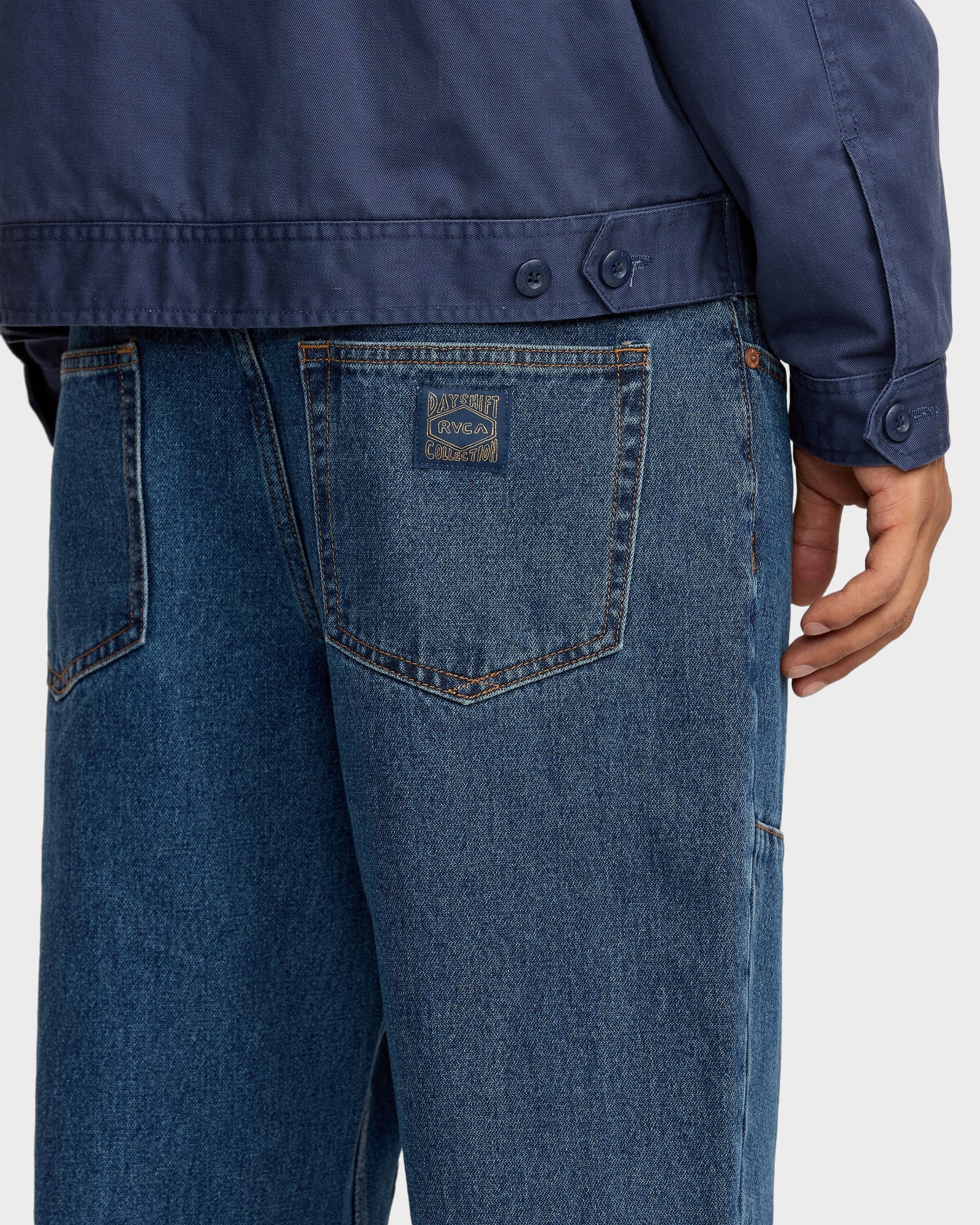 Mens Kevin Spanky Americana Denim Jeans
