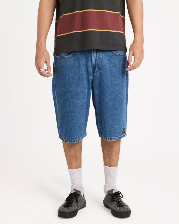Mens Dayshift Denim Shorts